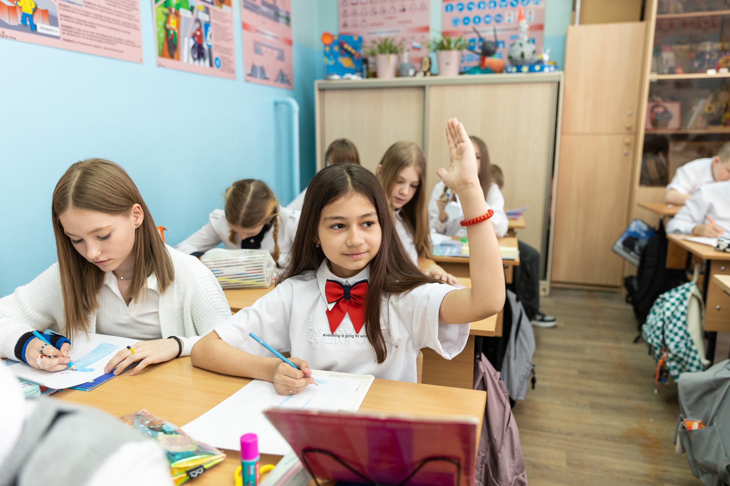 съёмка на уроках 