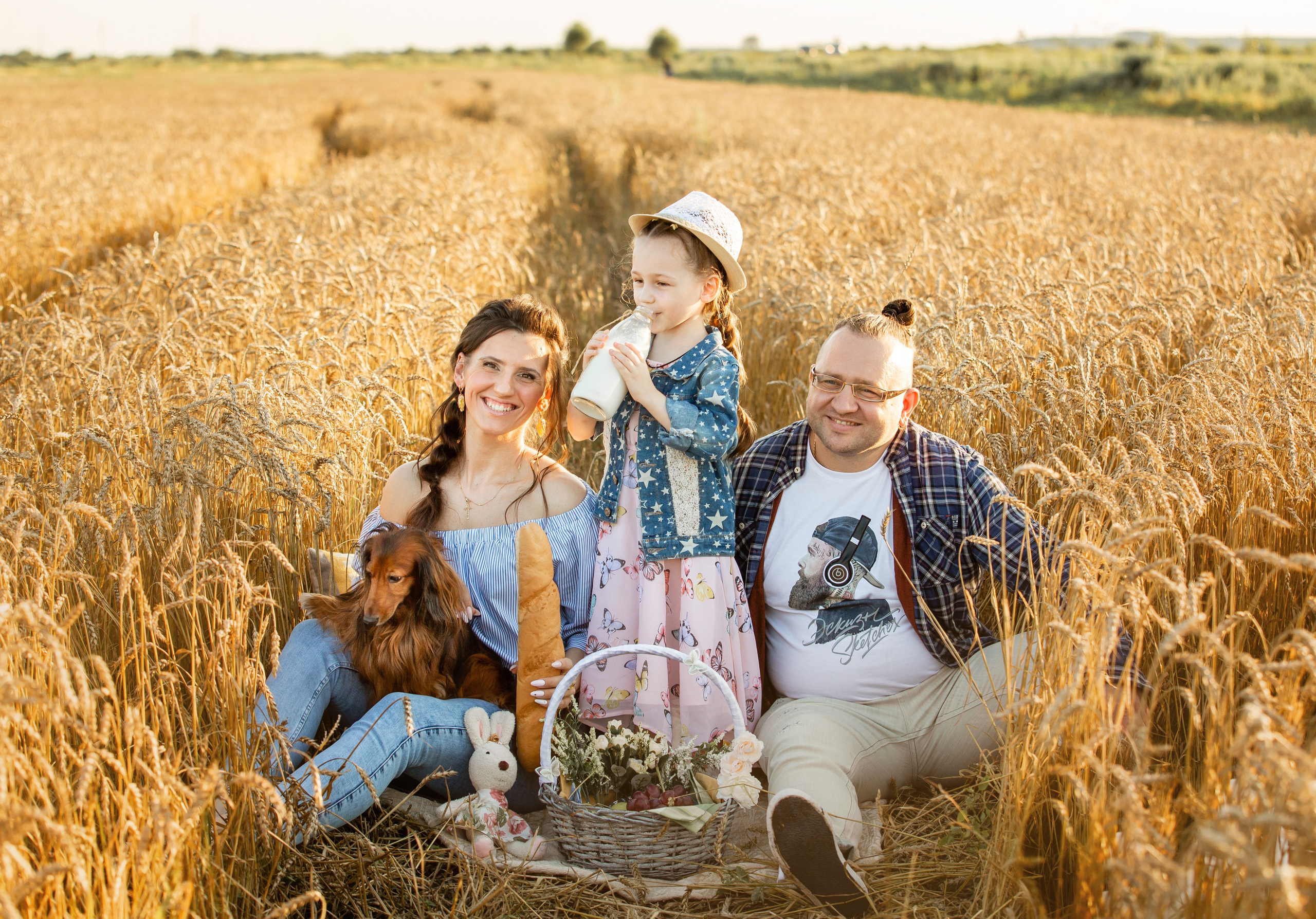 Летняя семейная фотосессия. Семейный, детский, школьный фотограф в Благовещенске Яна Белоусова