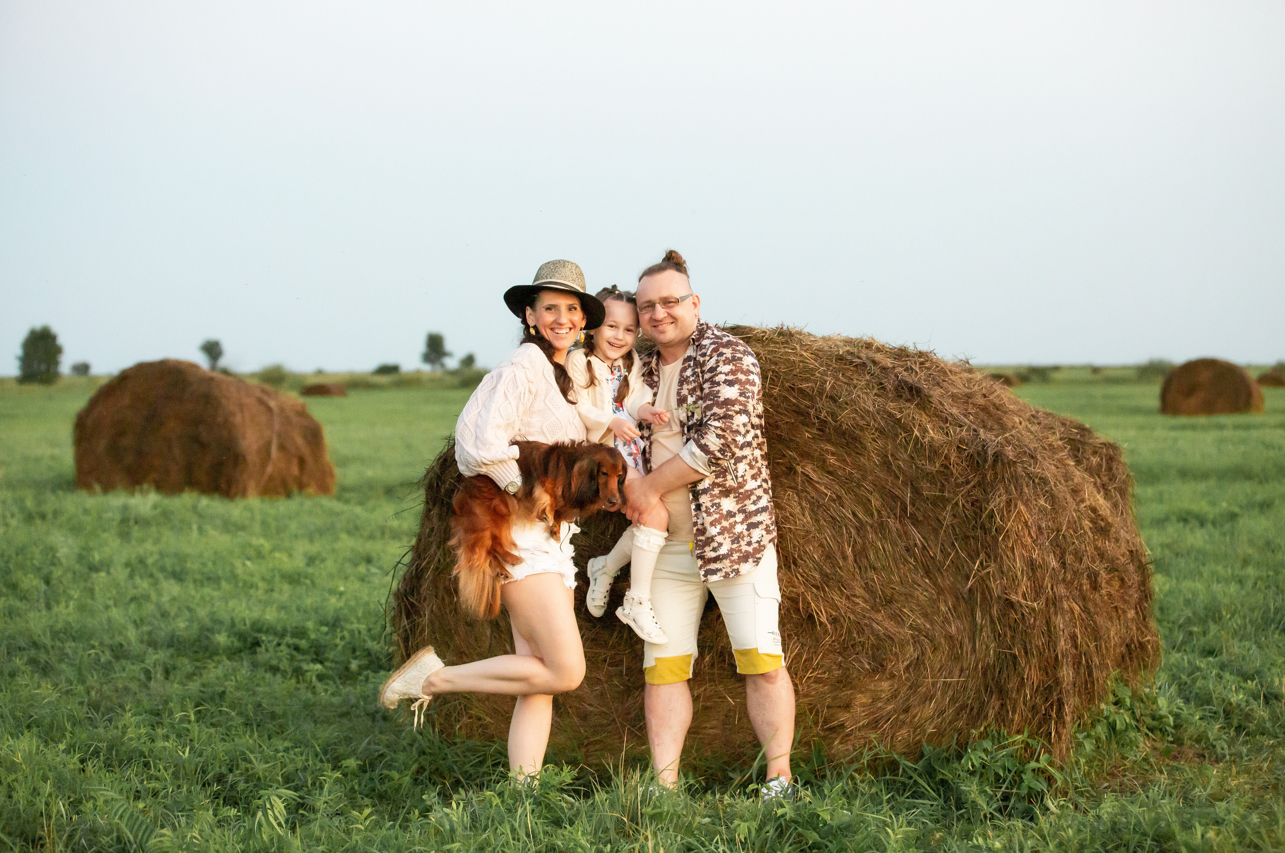 Летняя семейная фотосессия. Семейный, детский, школьный фотограф в Благовещенске Яна Белоусова