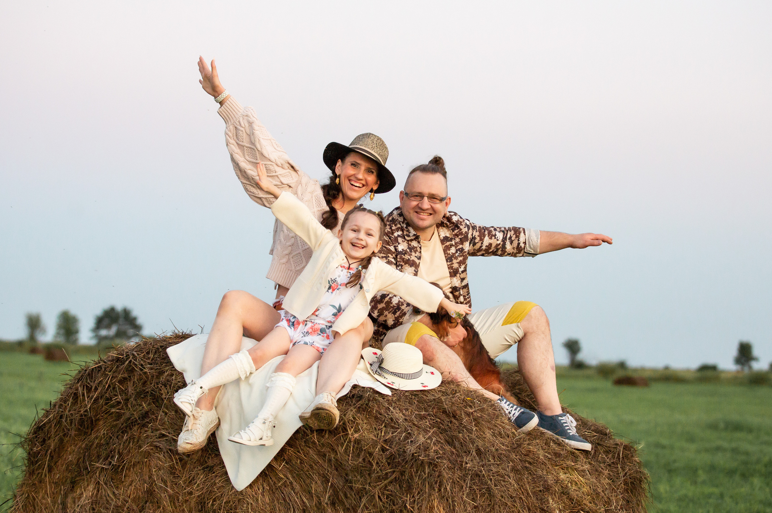 Летняя семейная фотосессия. Семейный, детский, школьный фотограф в Благовещенске Яна Белоусова