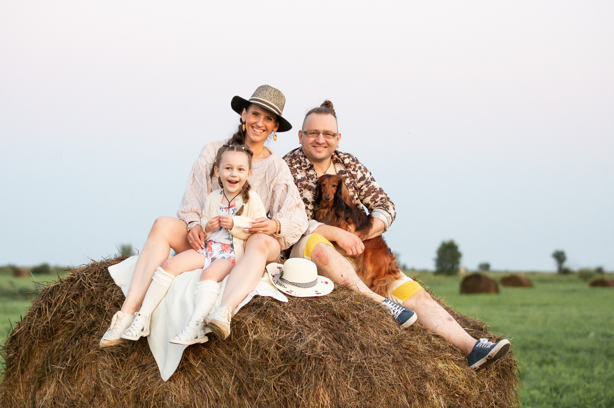 Летняя семейная фотосессия. Семейный, детский, школьный фотограф в Благовещенске Яна Белоусова