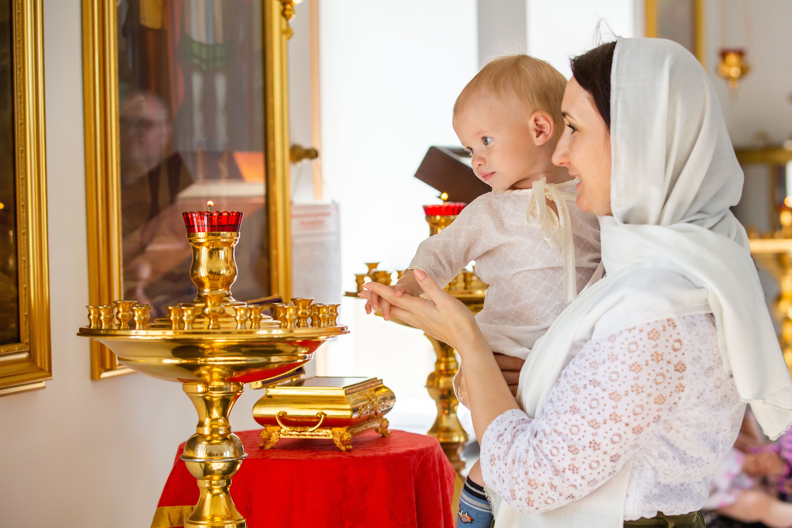 Таинство крещения. Семейный, детский, школьный фотограф в Благовещенске Яна Белоусова
