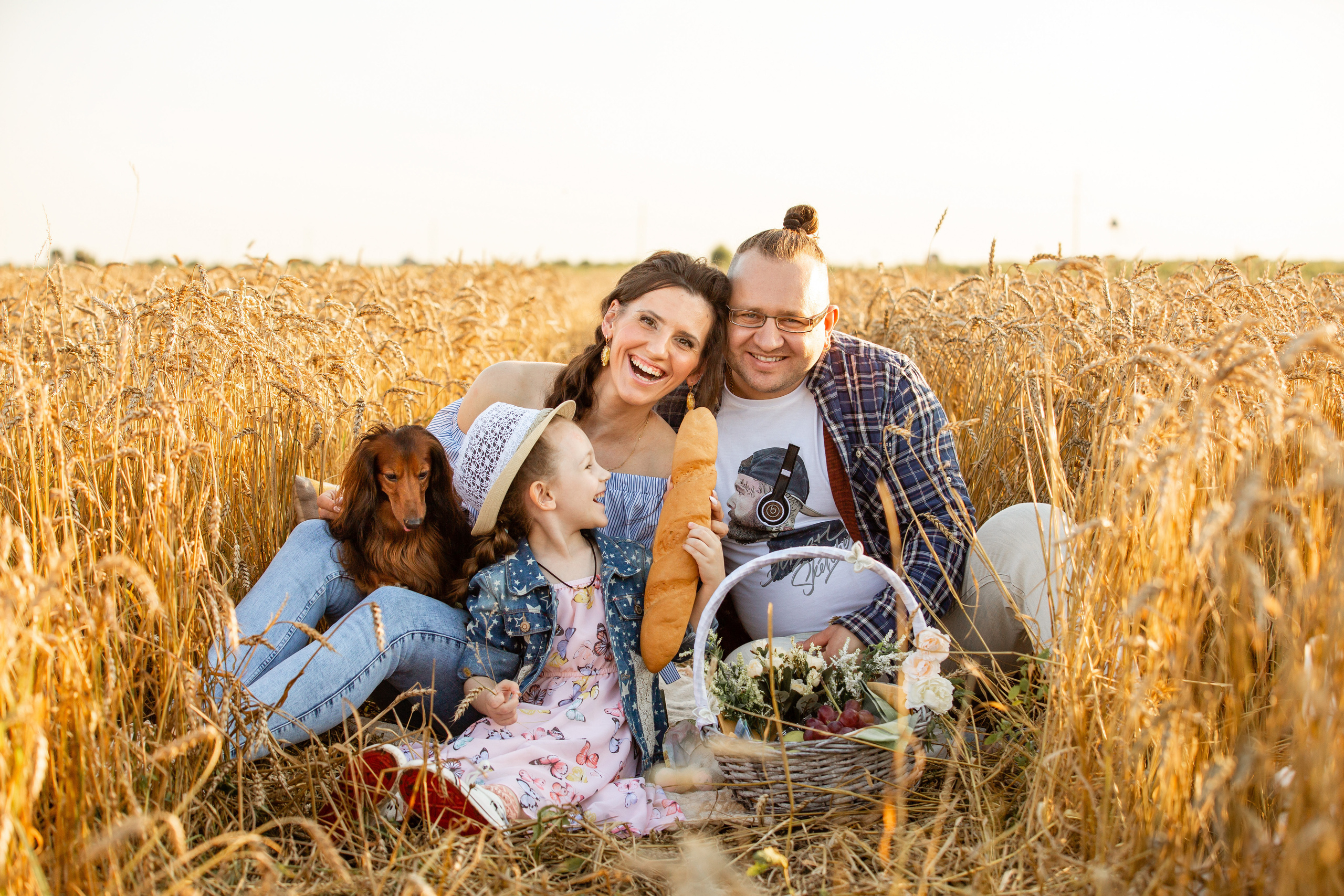 Летняя семейная фотосессия. Семейный, детский, школьный фотограф в Благовещенске Яна Белоусова