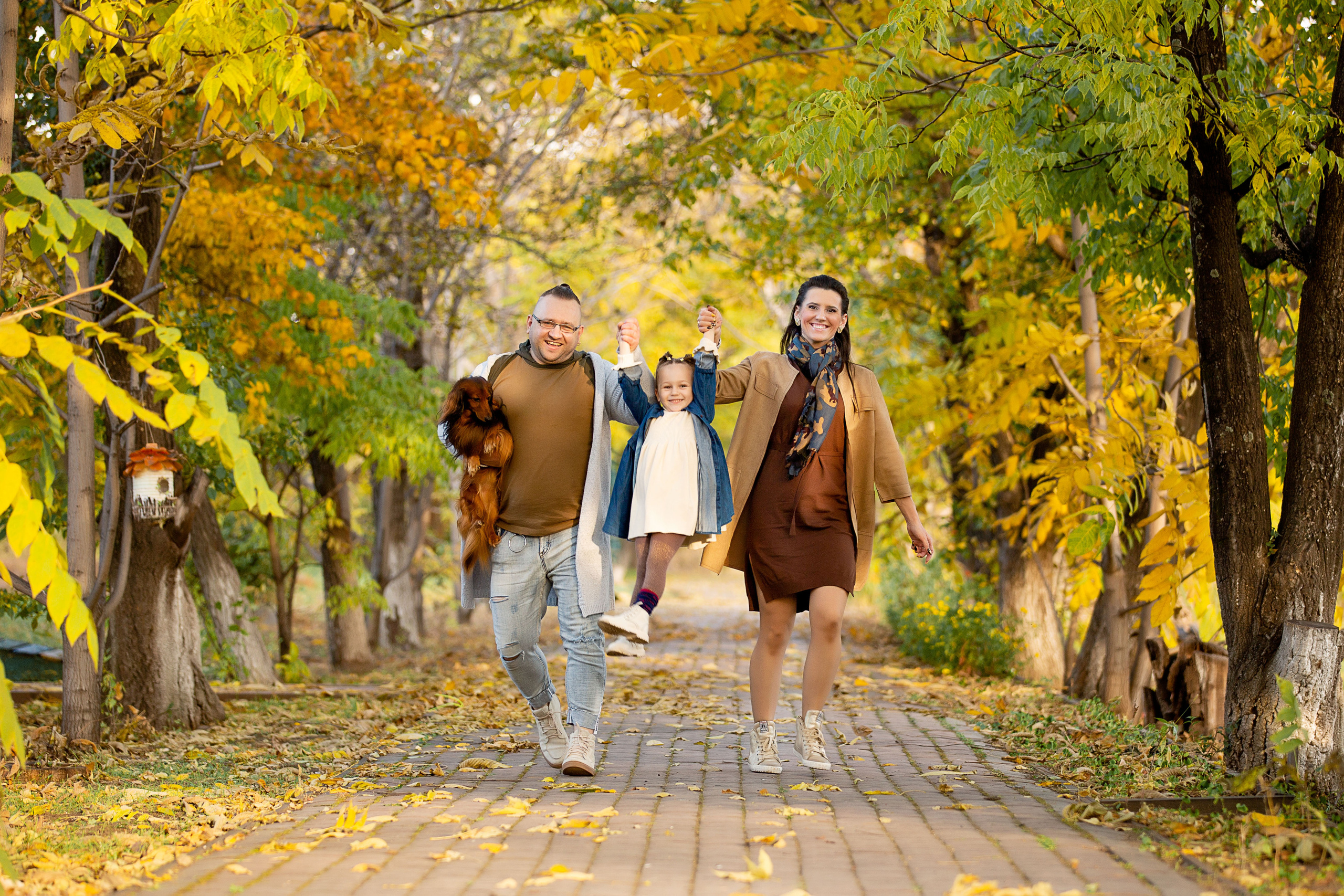 Осенняя семейная фотосессия. Семейный, детский, школьный фотограф в Благовещенске Яна Белоусова
