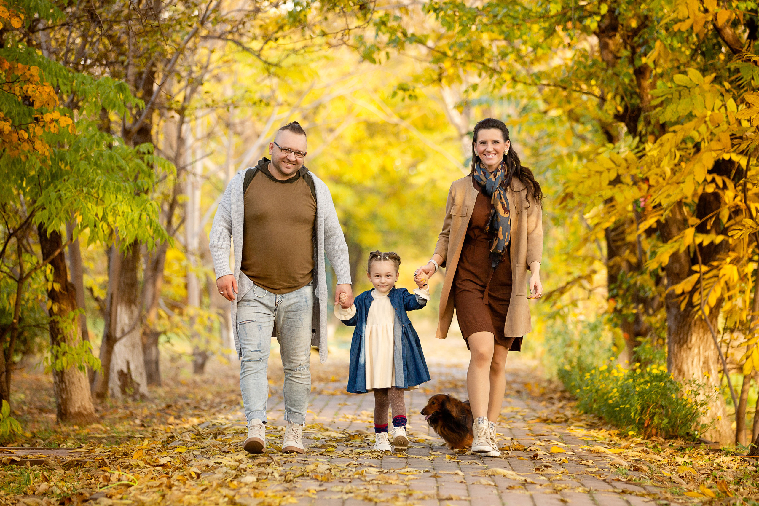 Осенняя семейная фотосессия. Семейный, детский, школьный фотограф в Благовещенске Яна Белоусова