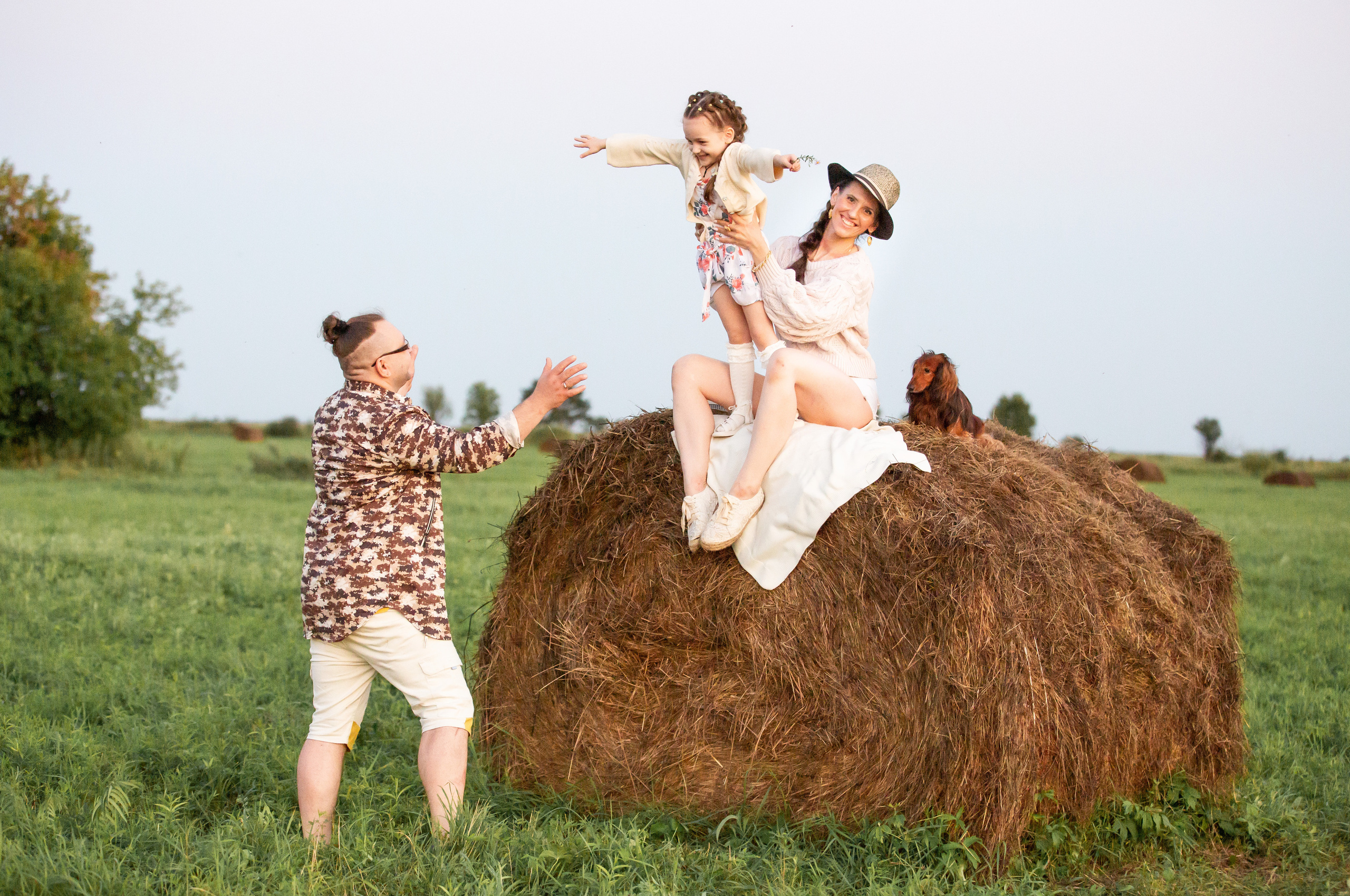 Летняя семейная фотосессия. Семейный, детский, школьный фотограф в Благовещенске Яна Белоусова