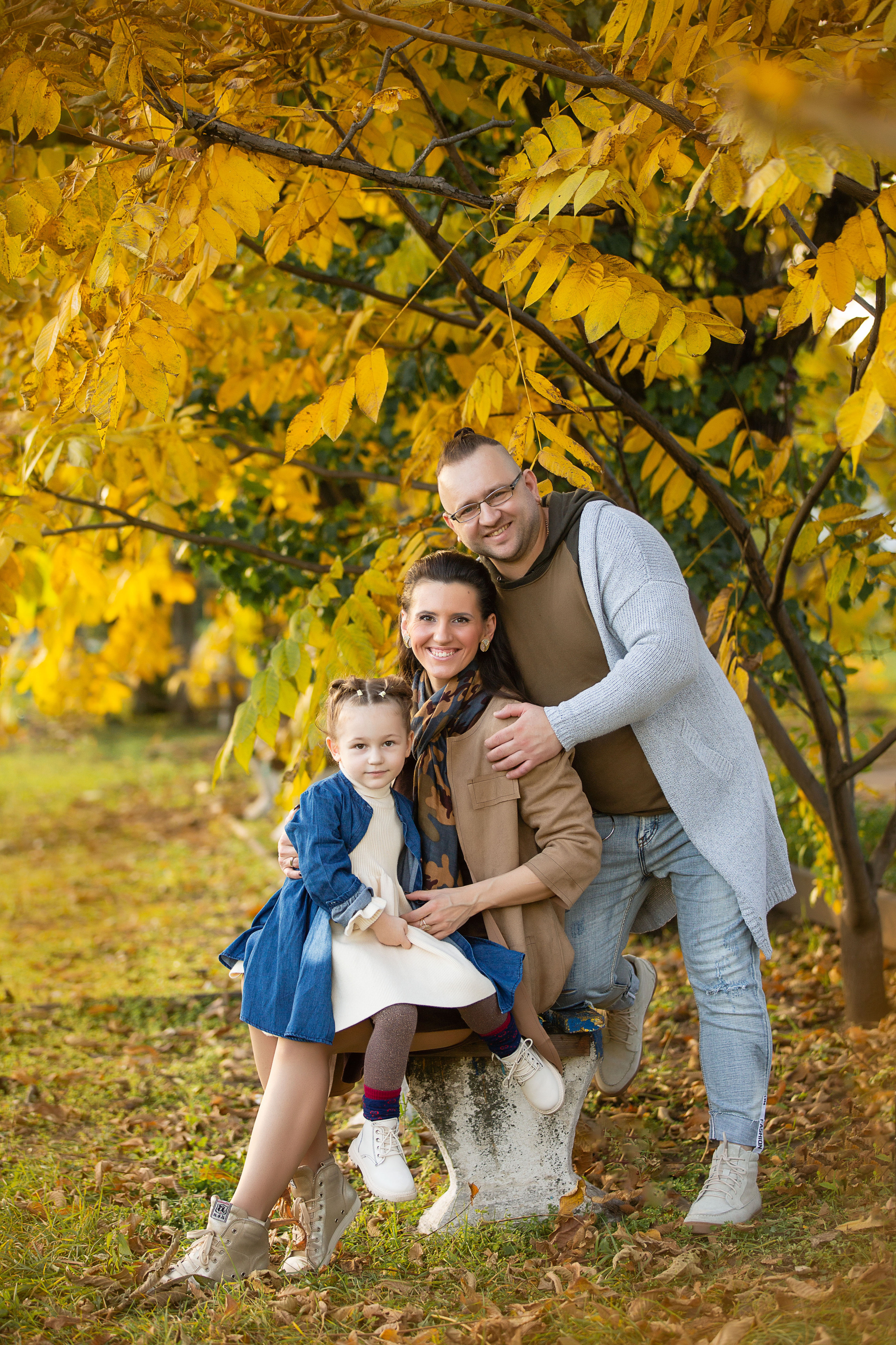 Осенняя семейная фотосессия. Семейный, детский, школьный фотограф в Благовещенске Яна Белоусова