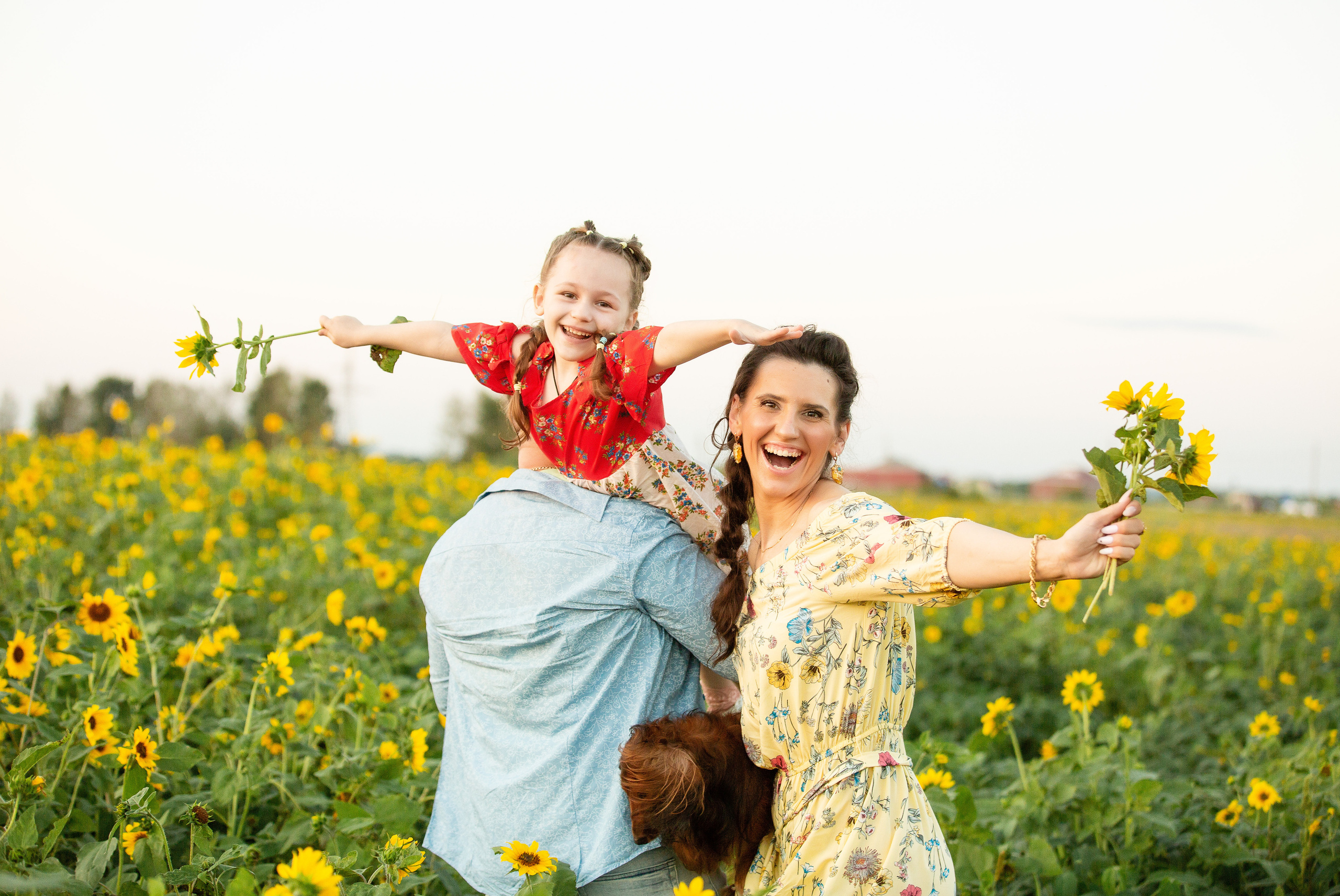 Летняя семейная фотосессия. Семейный, детский, школьный фотограф в Благовещенске Яна Белоусова