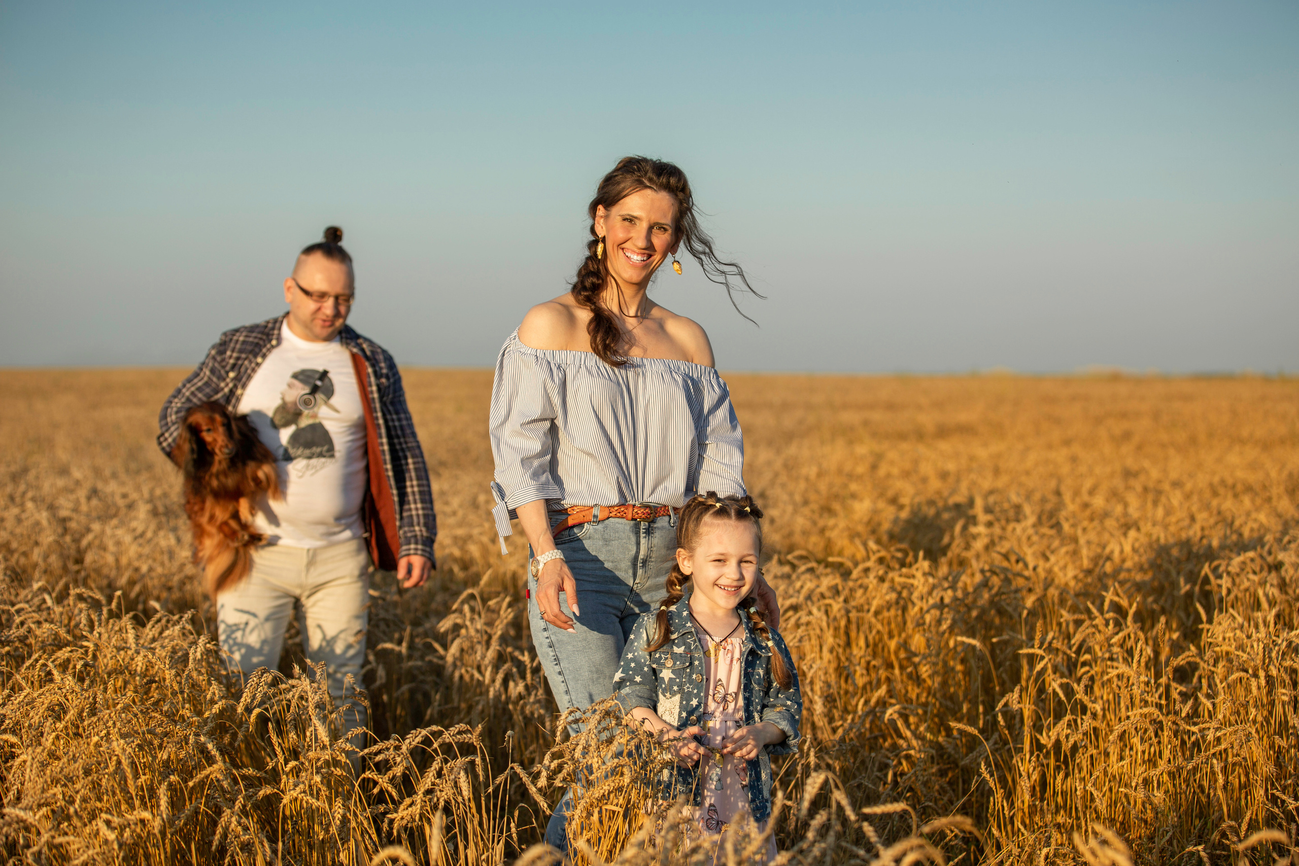 Летняя семейная фотосессия. Семейный, детский, школьный фотограф в Благовещенске Яна Белоусова