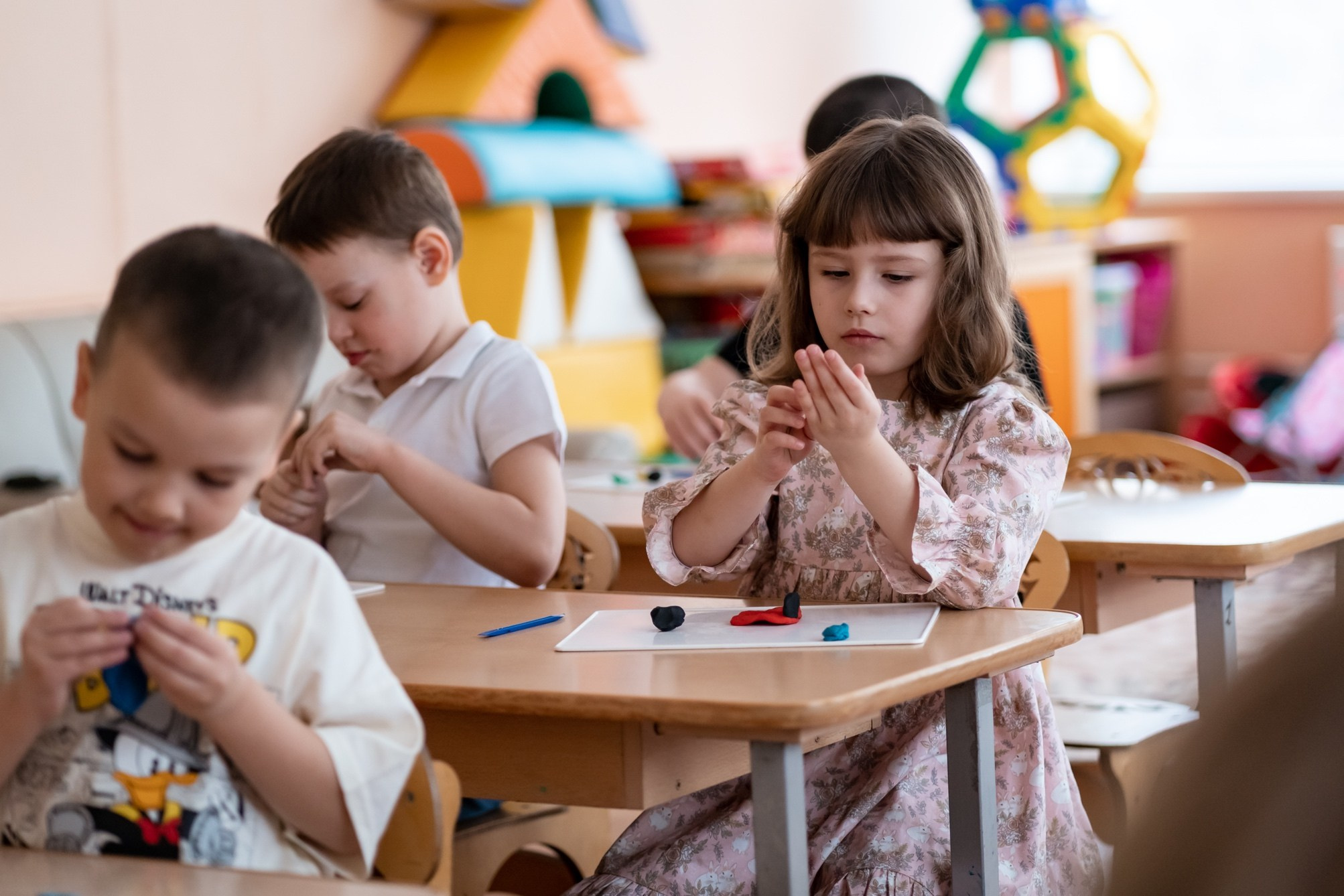 Детский садик. Семейный фотограф Варвара Сорока в городе Москве