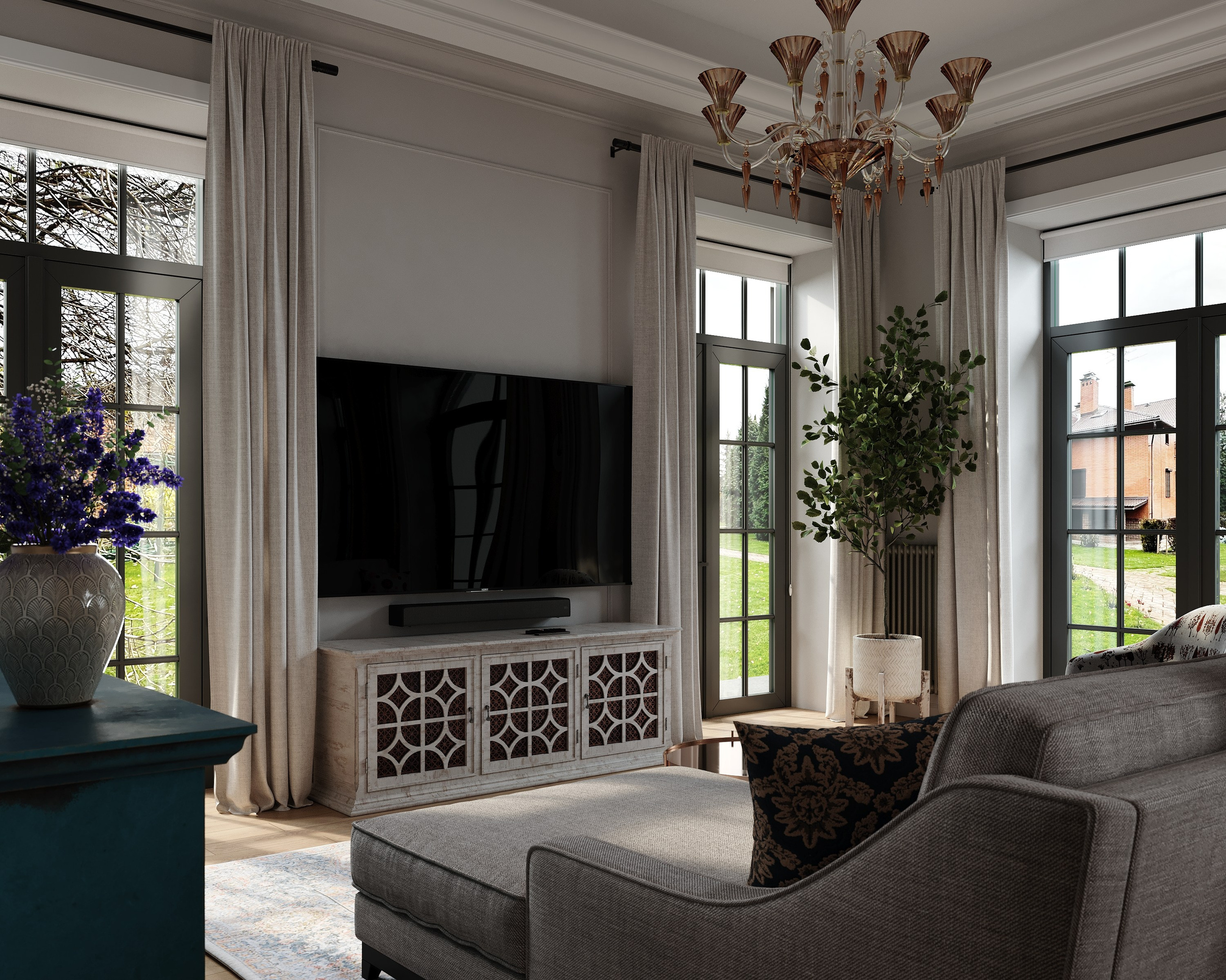 BBQ. Визуализация интерьера и архитектуры Надежда Чехун