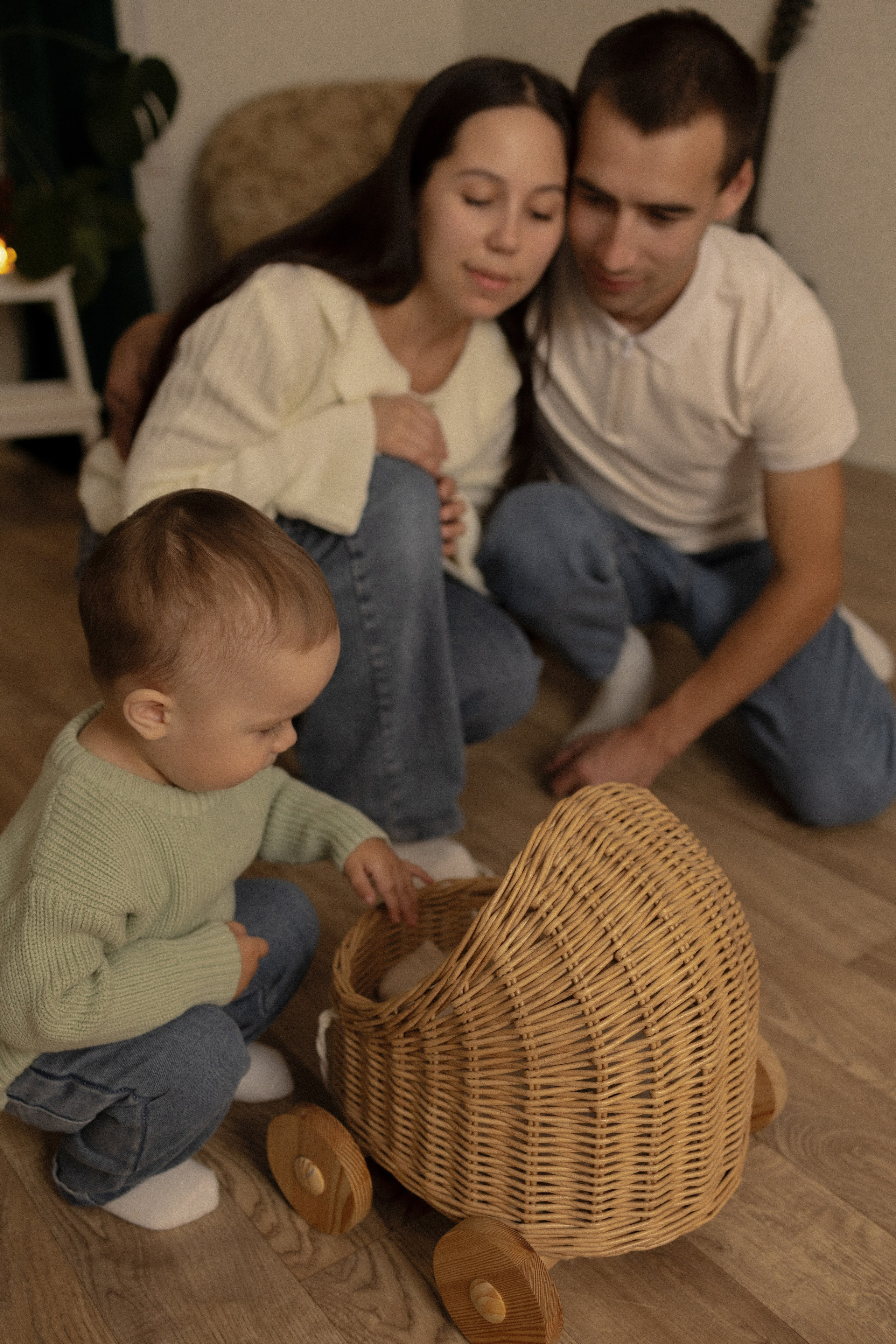 Папа, Мама и Арсений. Фотограф Татьяна Семенова