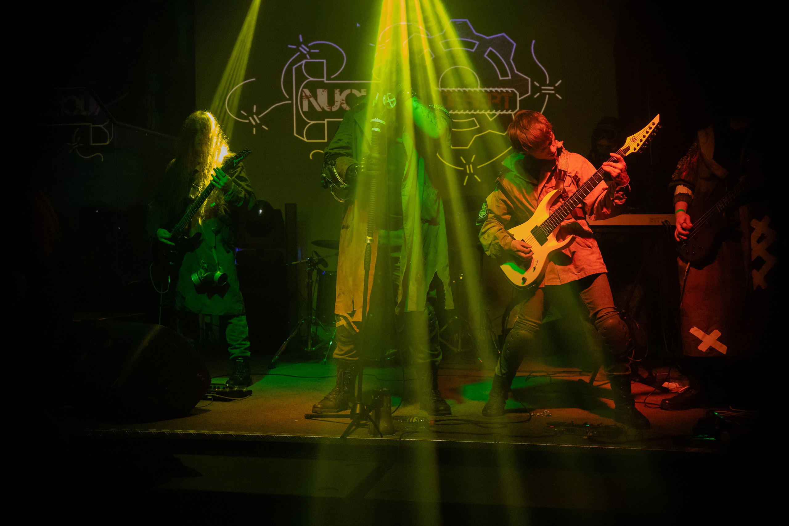 Nuclear desert. Rock night, клуб-галерея Эрмитаж. 15.11.2024. Фотограф Регина Крикунова г. Красноярск