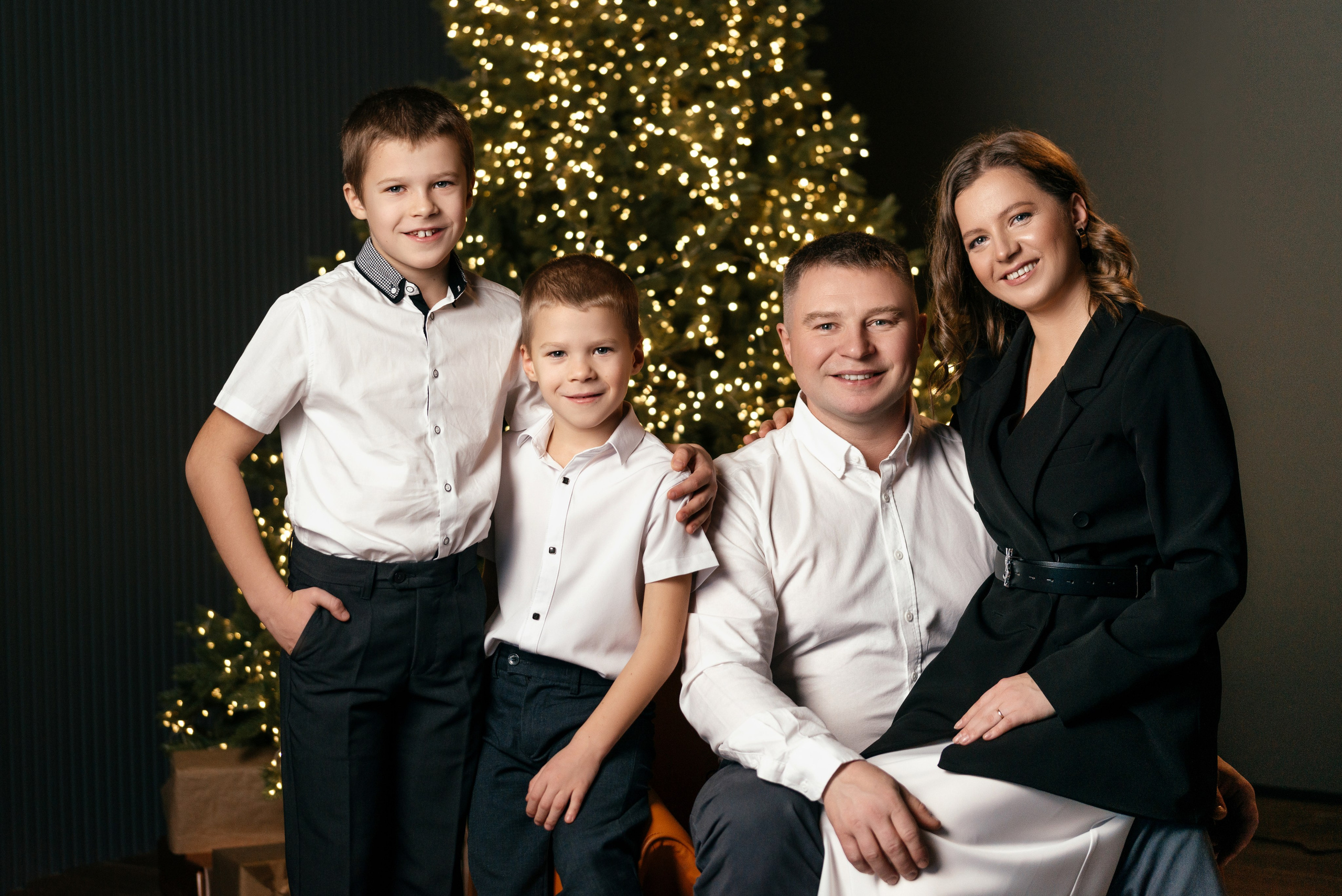 Новогодняя семейная история. Свадебный и студийный фотограф Ирина Котикова