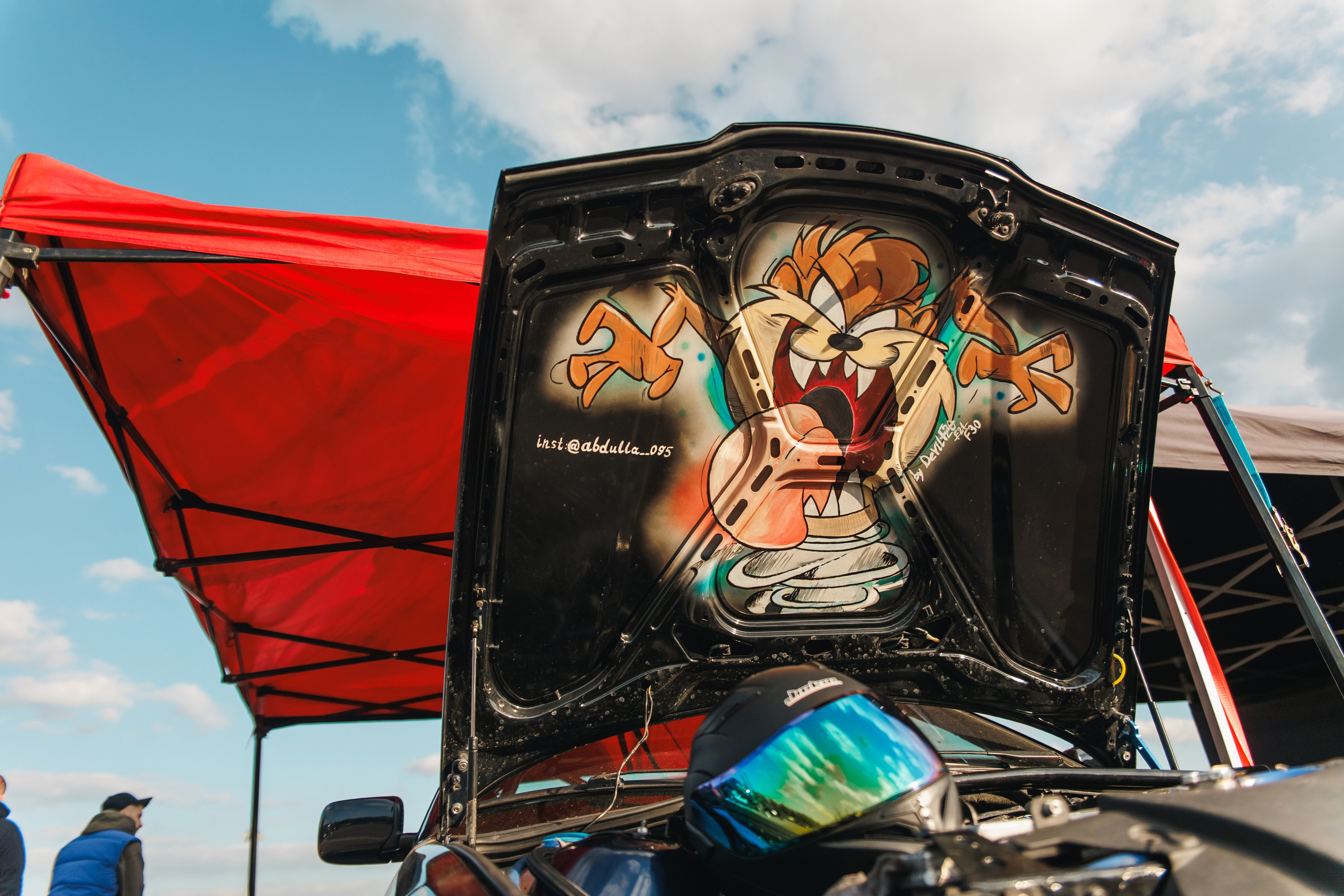 Выставка и дрифт машин. Репортажный фотограф. Москва. Алина Ланская