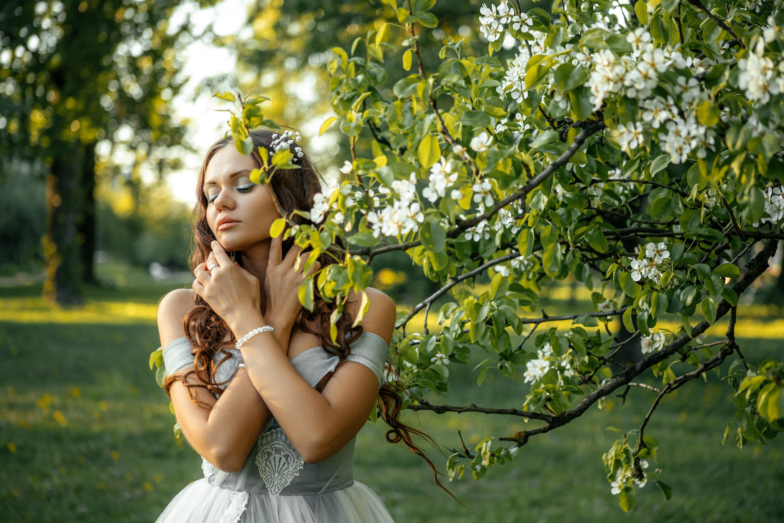 Белое цветение. Elena Sova — семейный и женский фотограф в Санкт-Петербурге