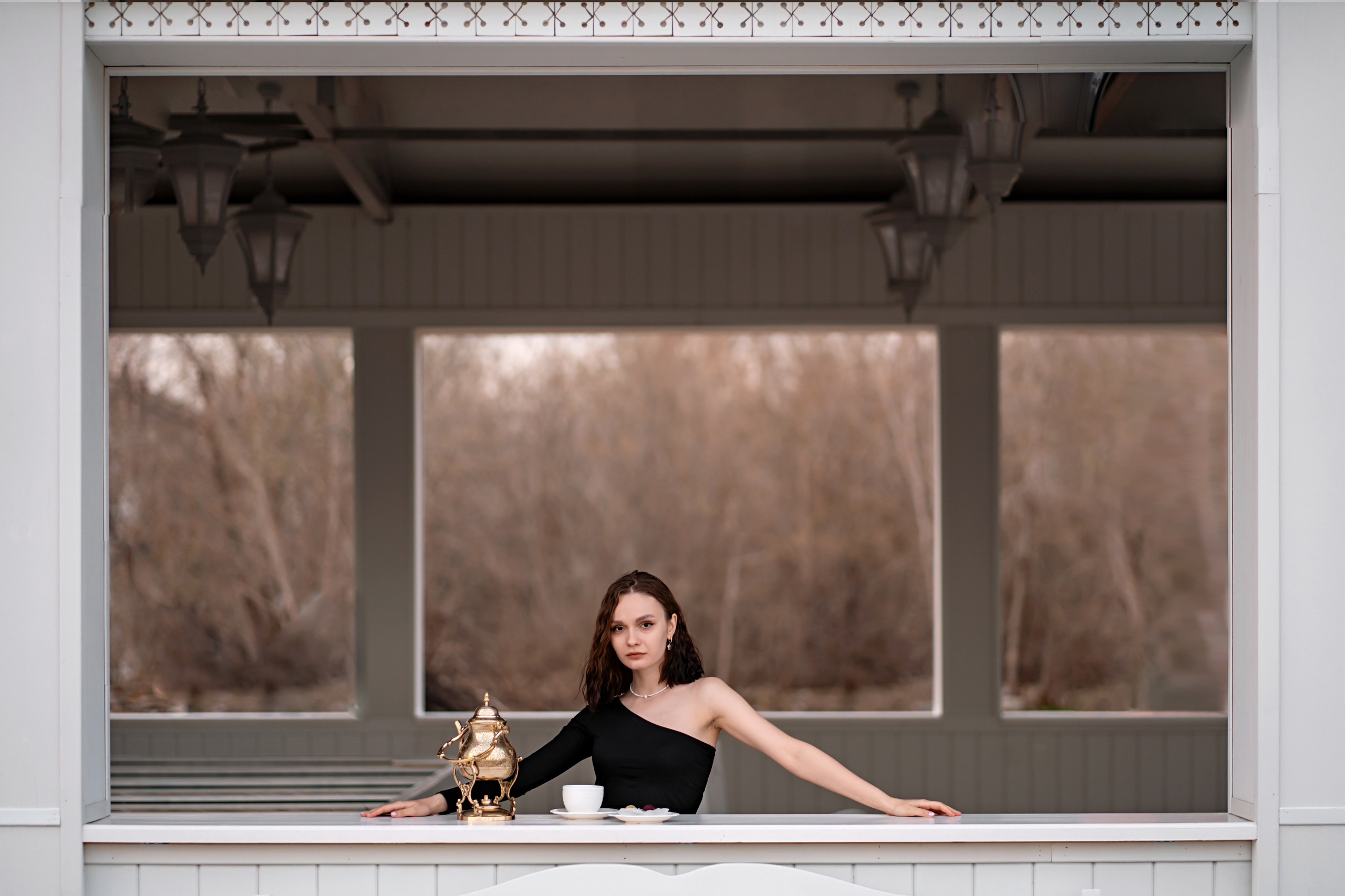 Марина. Прогулка по городу. Мила Посвит Фотограф новорожденных в Тобольске