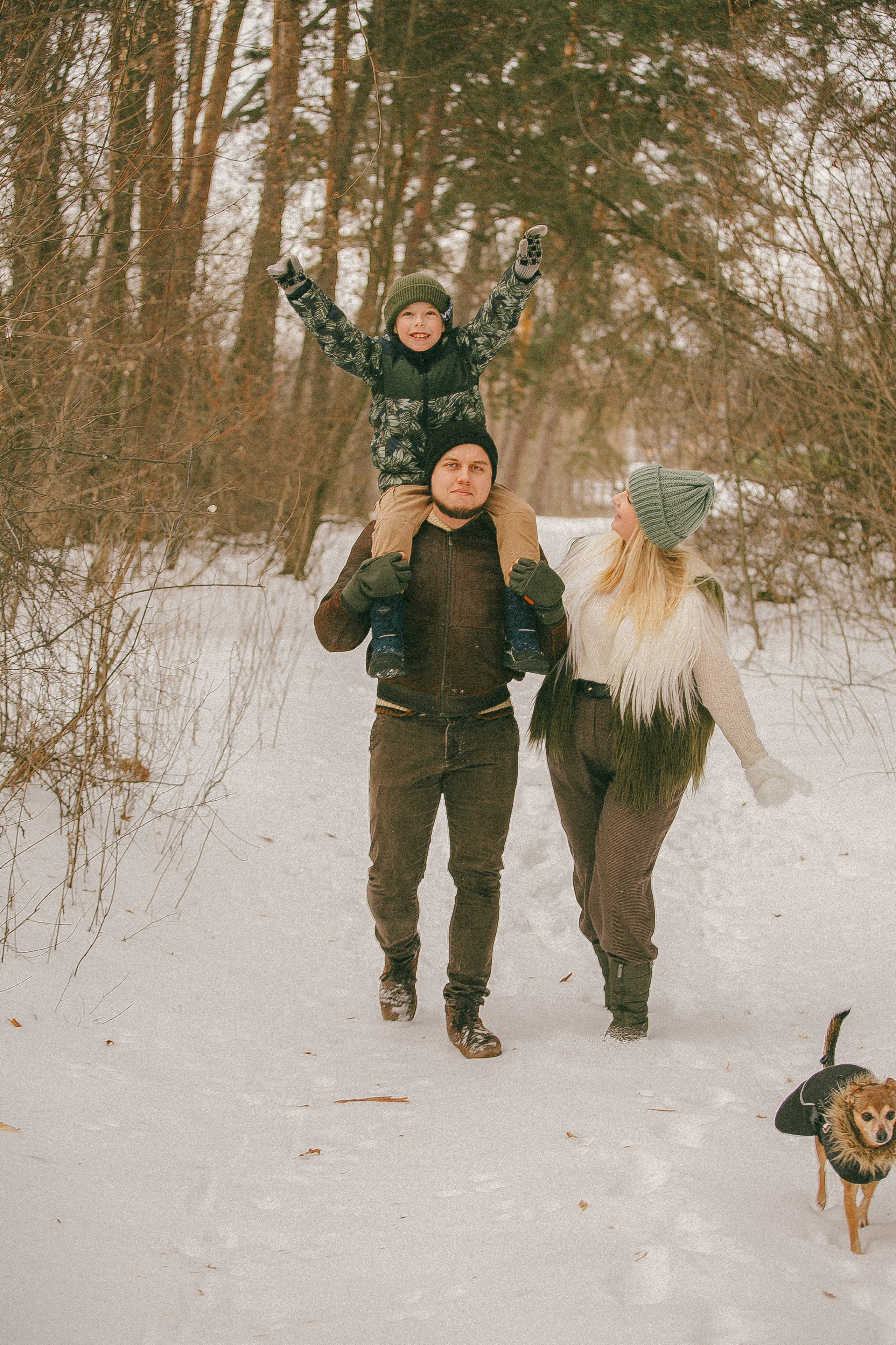 Снежная буря. Свадебный и семейный фотограф Волкова Маргарита