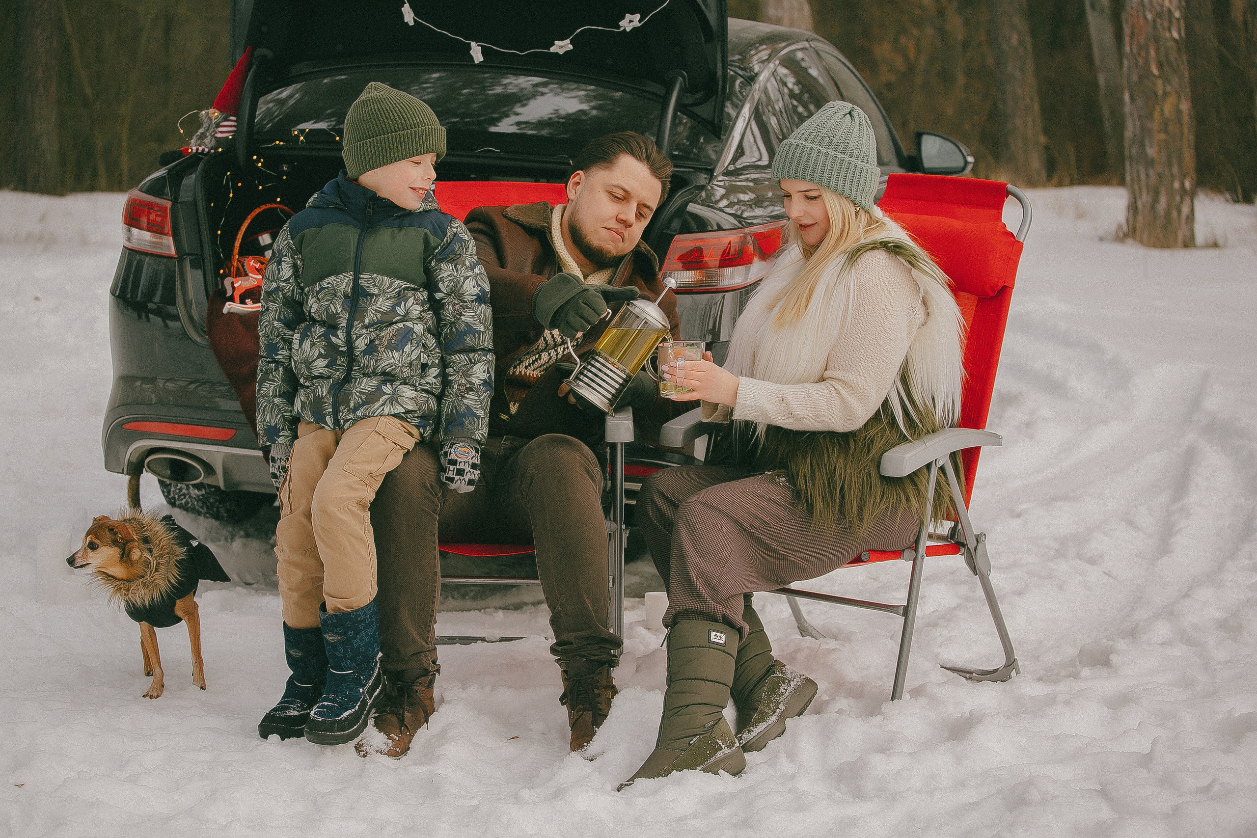 Снежная буря. Свадебный и семейный фотограф Волкова Маргарита