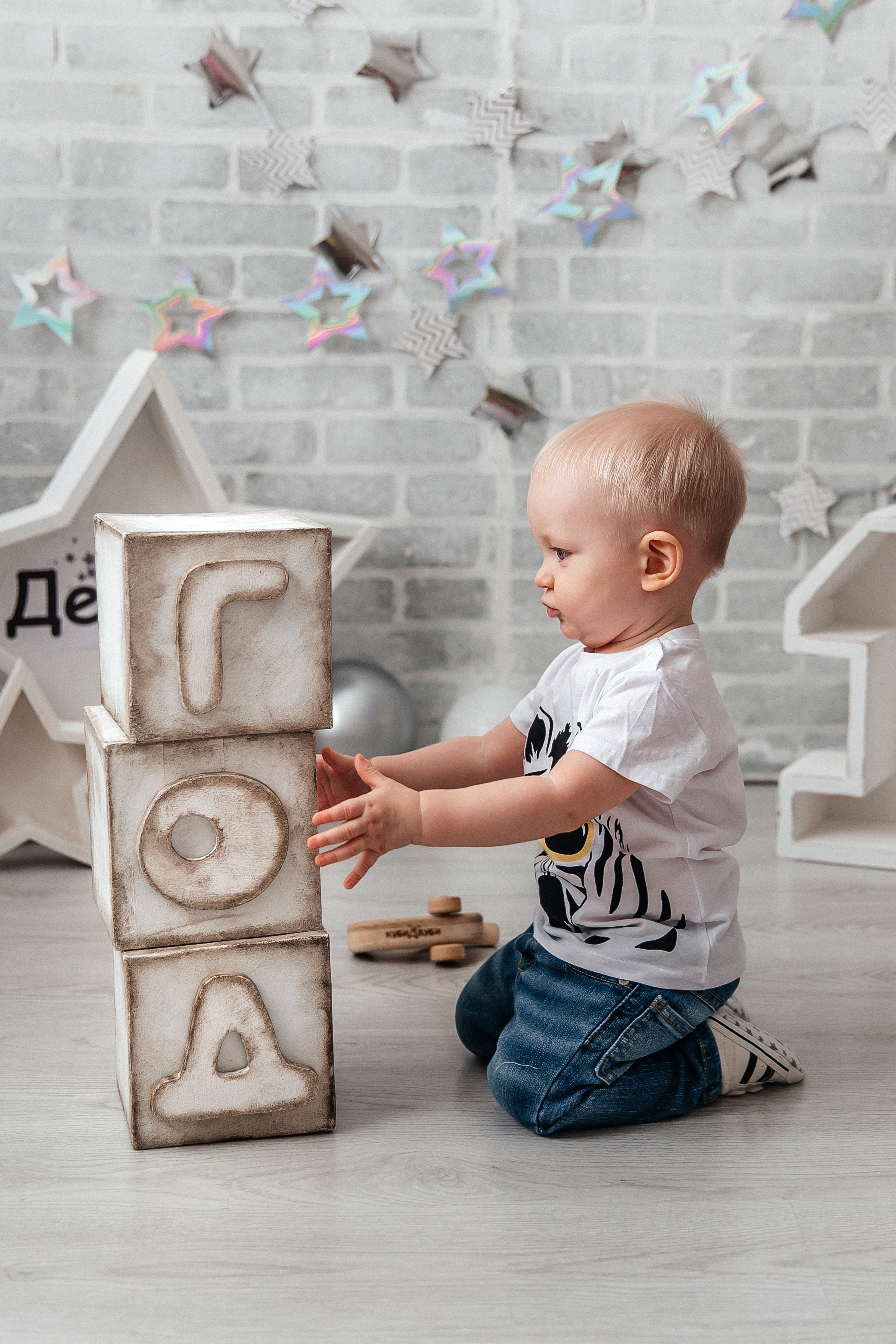 Кубики ГОД, единичка. Детский фотограф, выпускные альбомы в Нижнем Новгороде Бодягина Мария