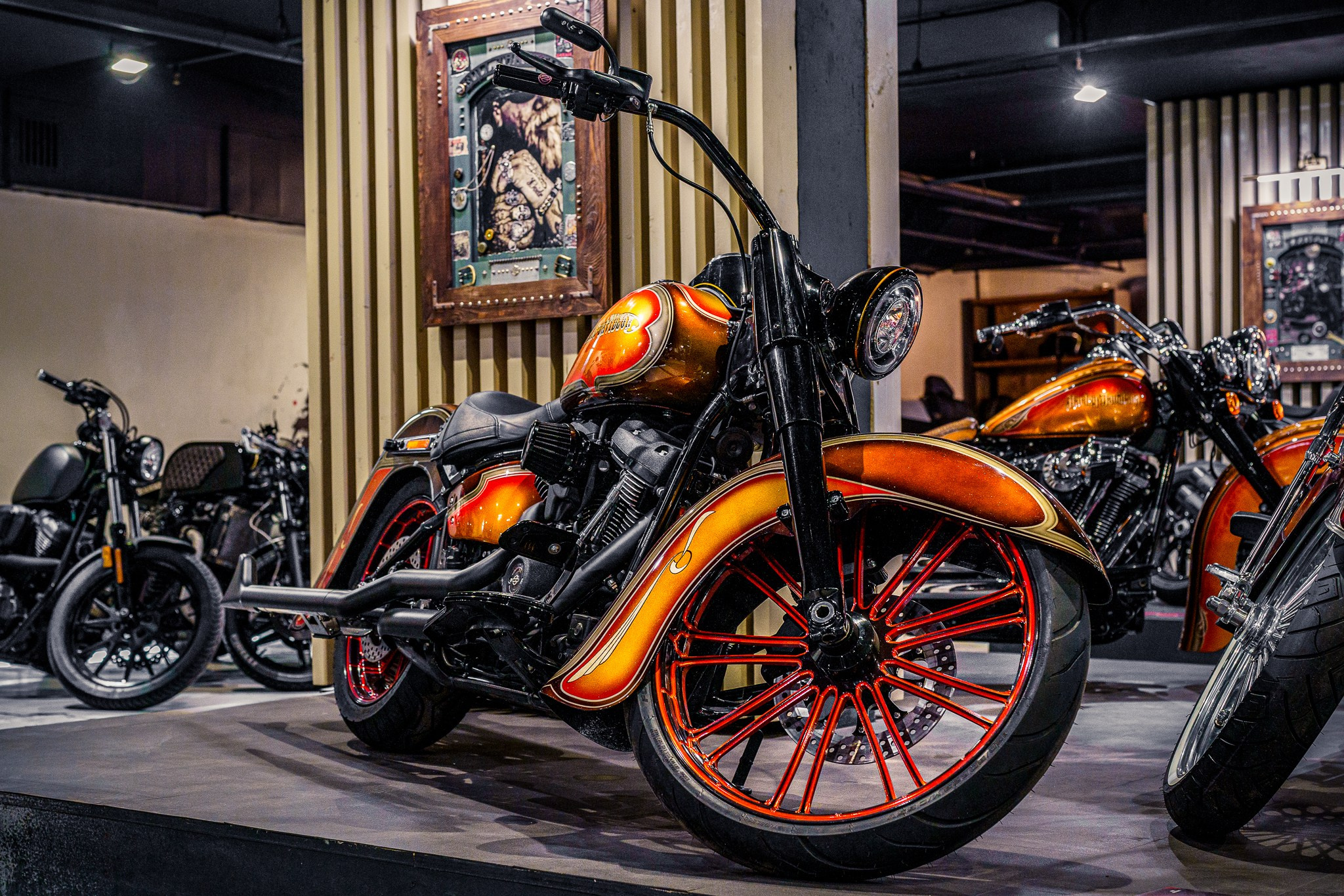 Harley-Davidson. Фотограф в Москве Денис Курашев