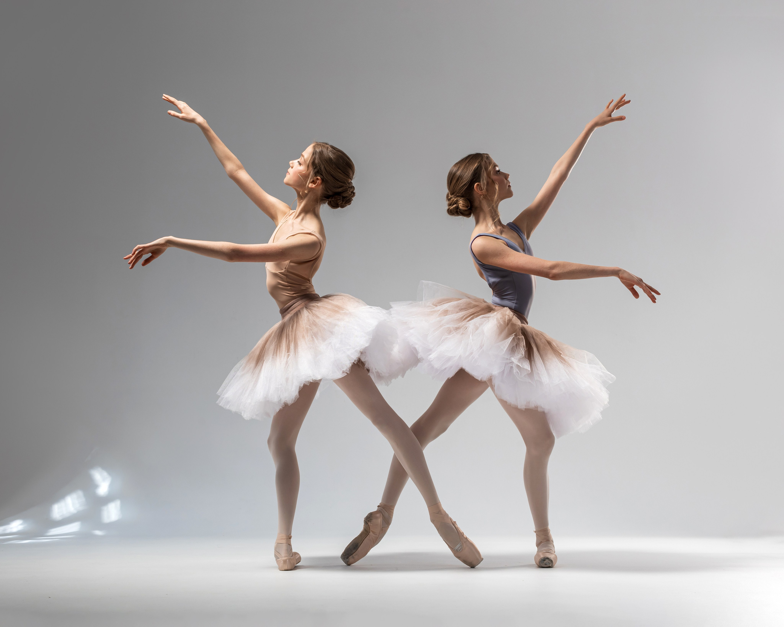 Балетная съёмка на белой циклораме и фонах. Балетный фотограф Алина Ханько — Душа Балета