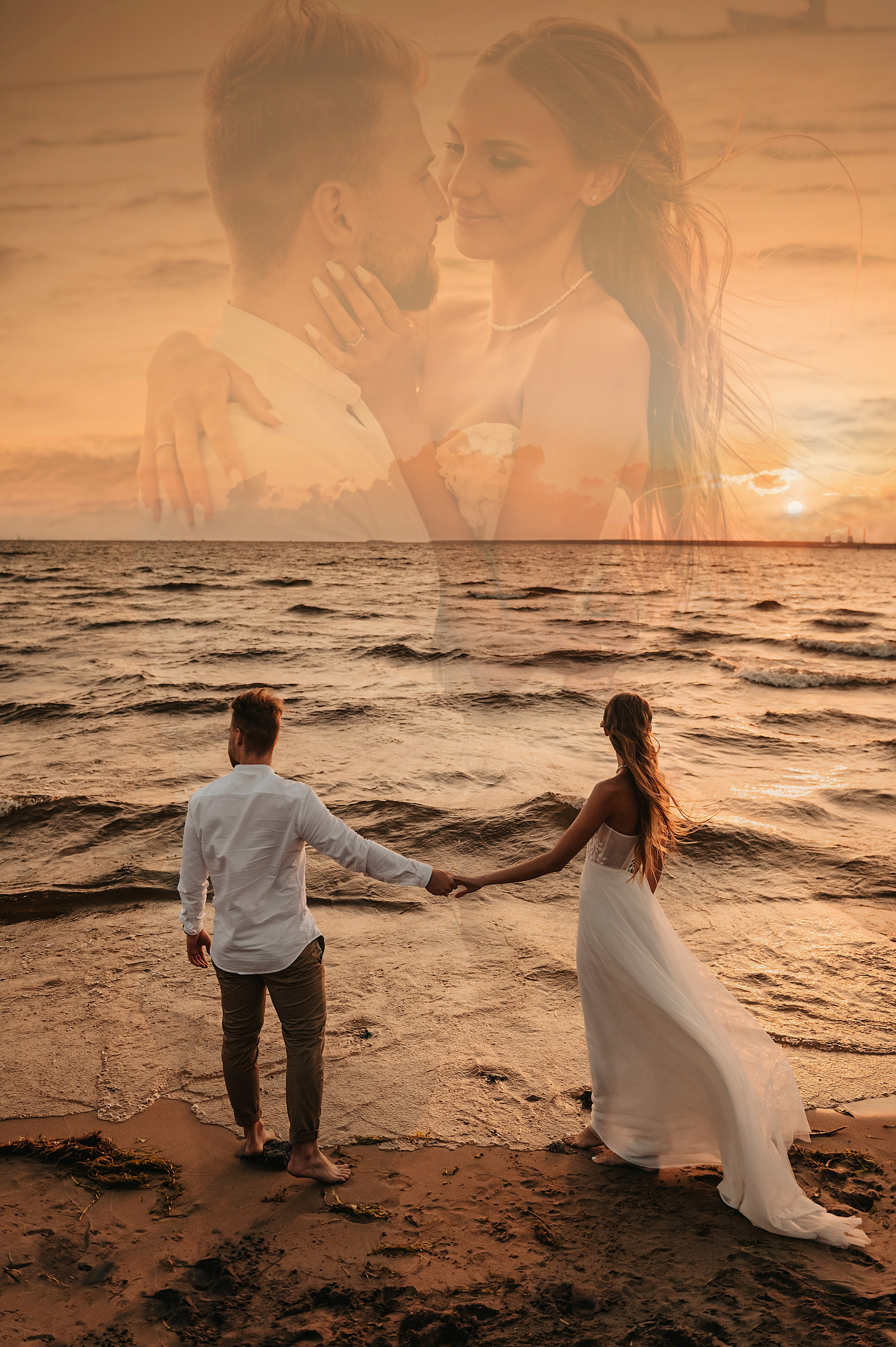 Свадебная съемка на финском заливе. Фотограф Москва и Видеограф Москва