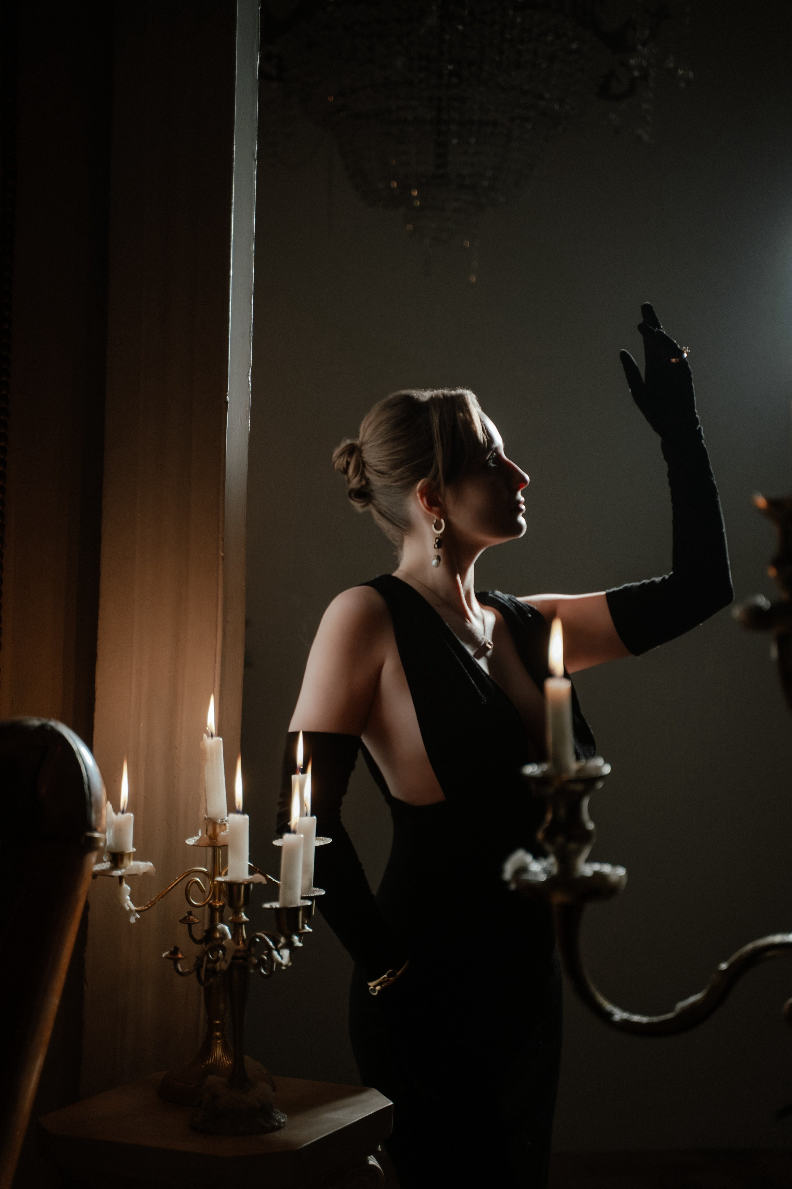 Вечер при свечах. Портретный фотограф в Москве