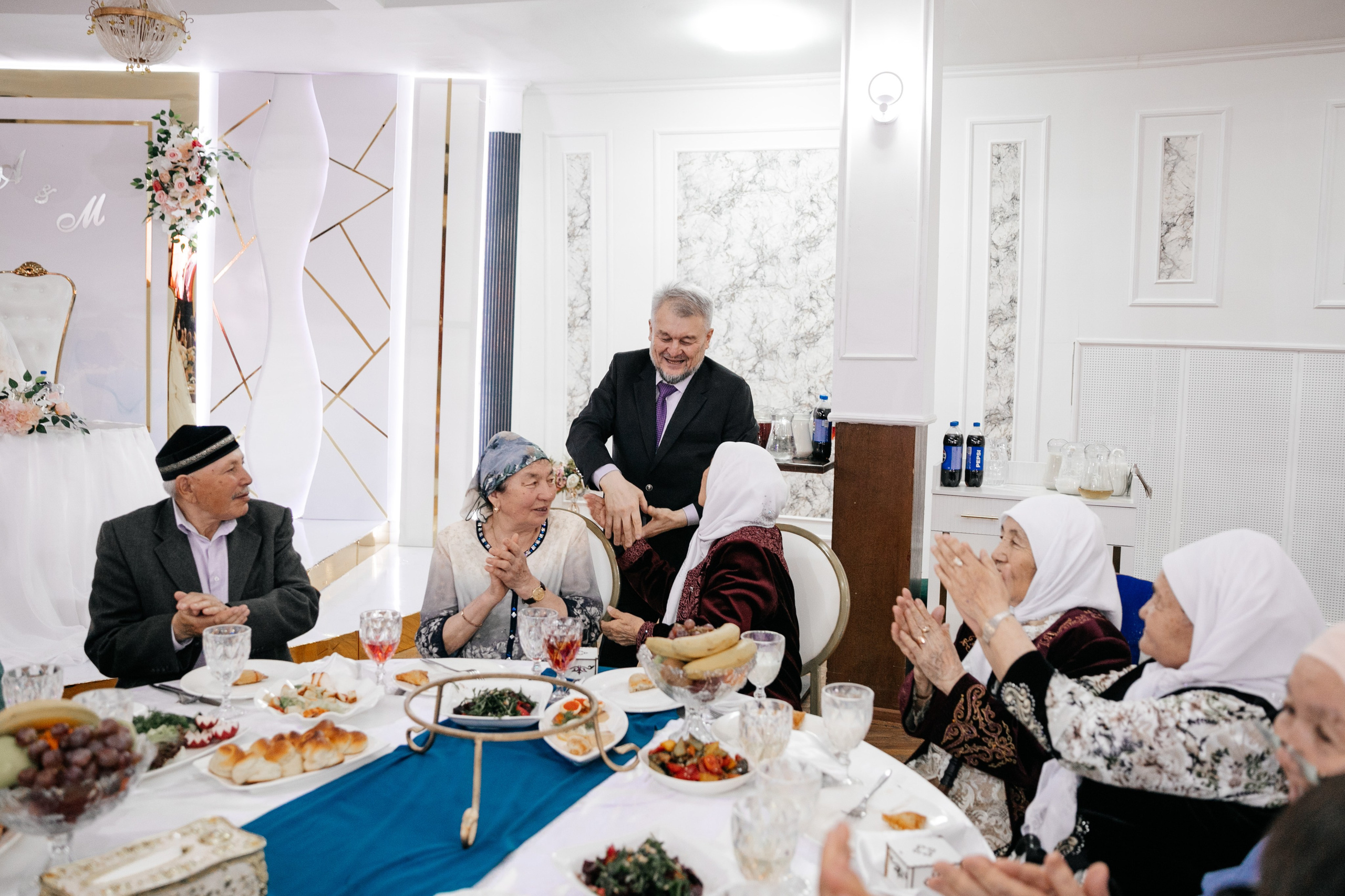 Свадебный банкет Абылайхан и Меруерт. Akkanatart.kz