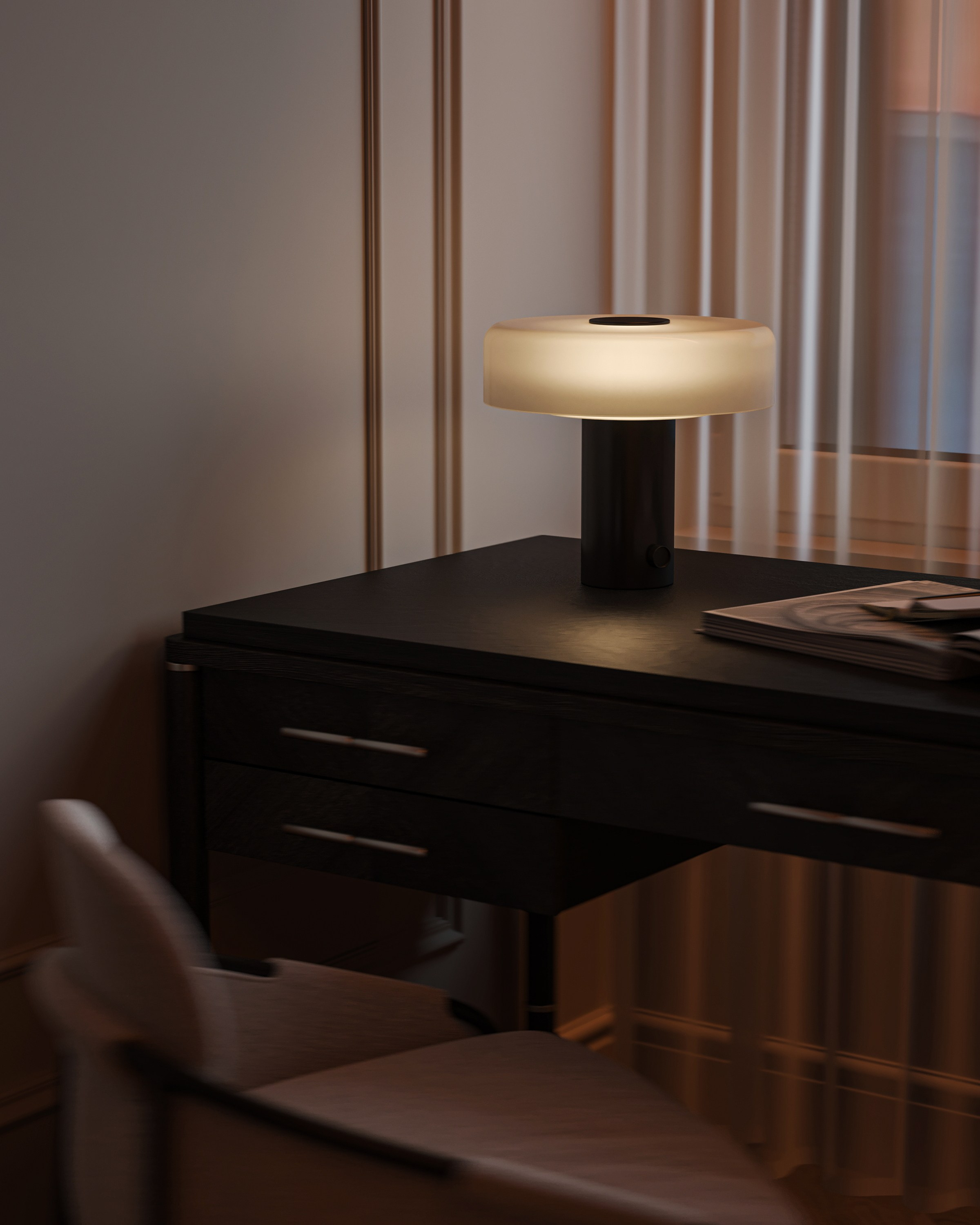 Кабинет ЖК «Континенталь». 3D визуализация интерьера Надежда Соколова