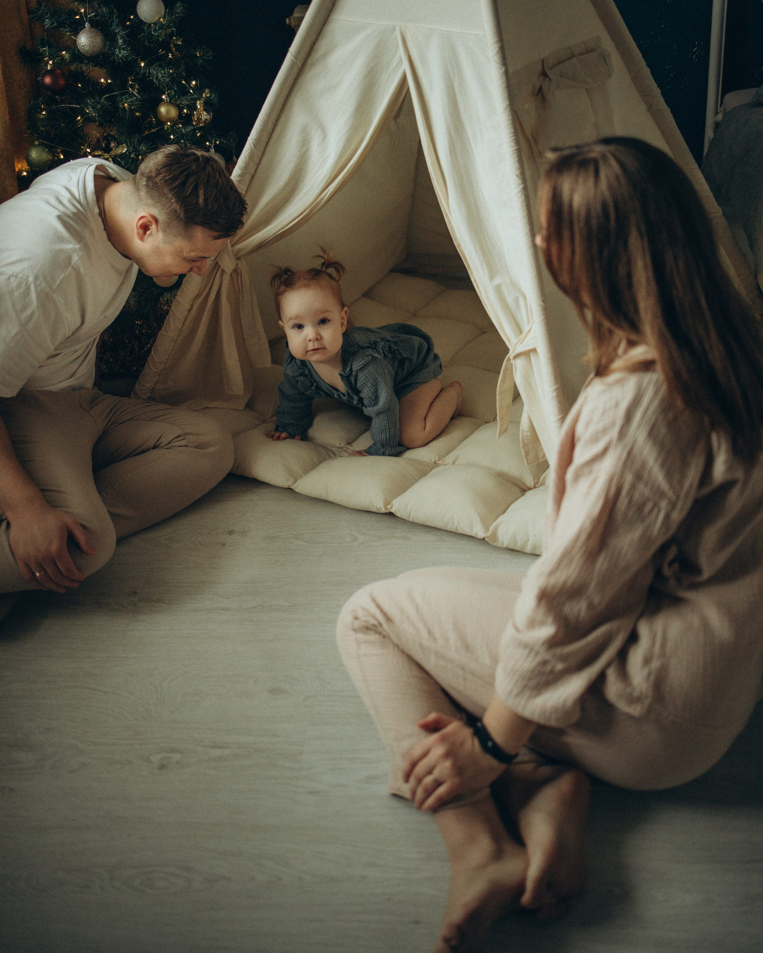 Юра, Алёна и малышка Агата. Фотограф Углич и Ярославль Ольга Тятюшкина