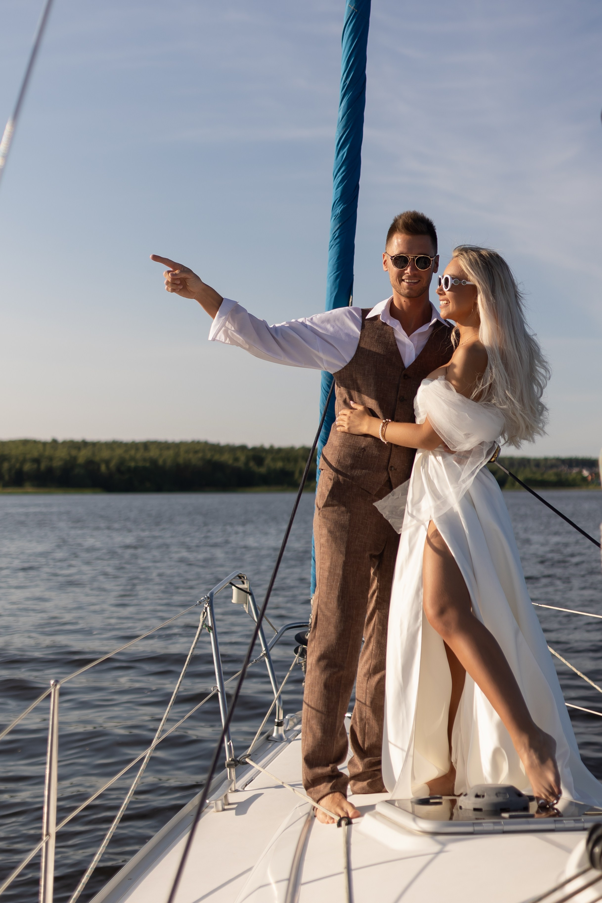 Прогулка на яхте. Фотограф Абакумова Анастасия