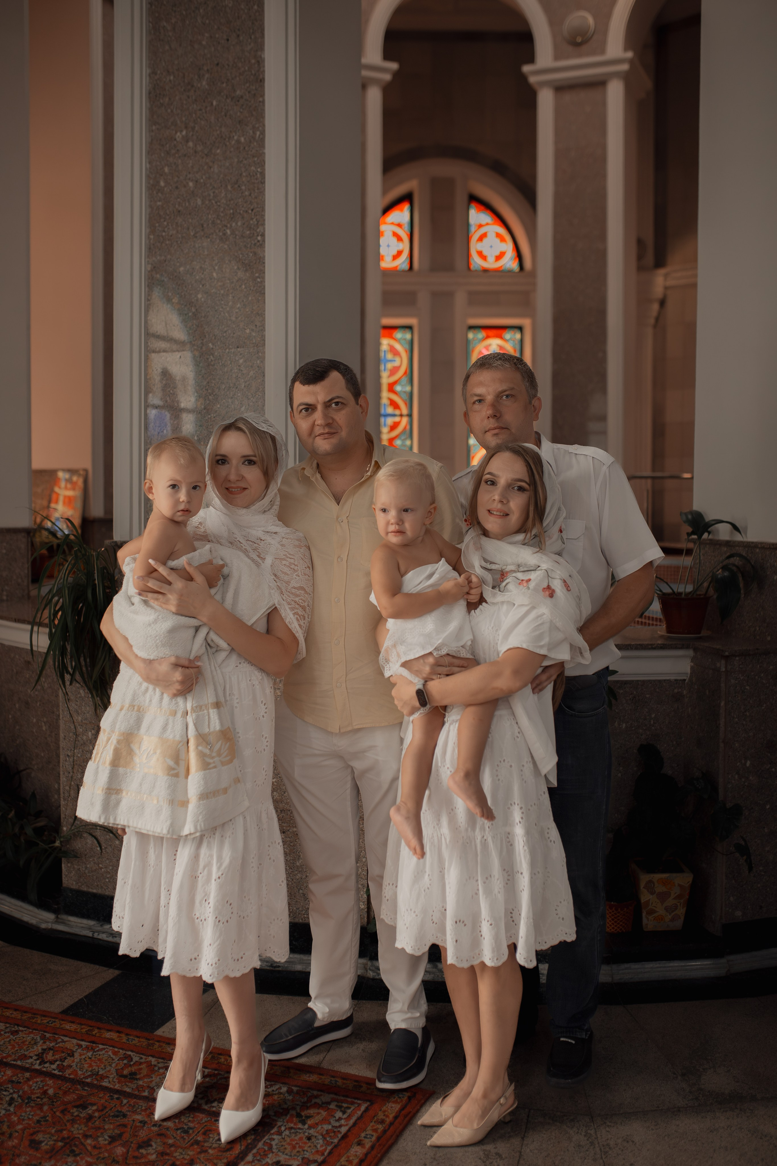 Крещение Алисы и Ксении. Фотограф на Крещение и Венчание в Ташкенте