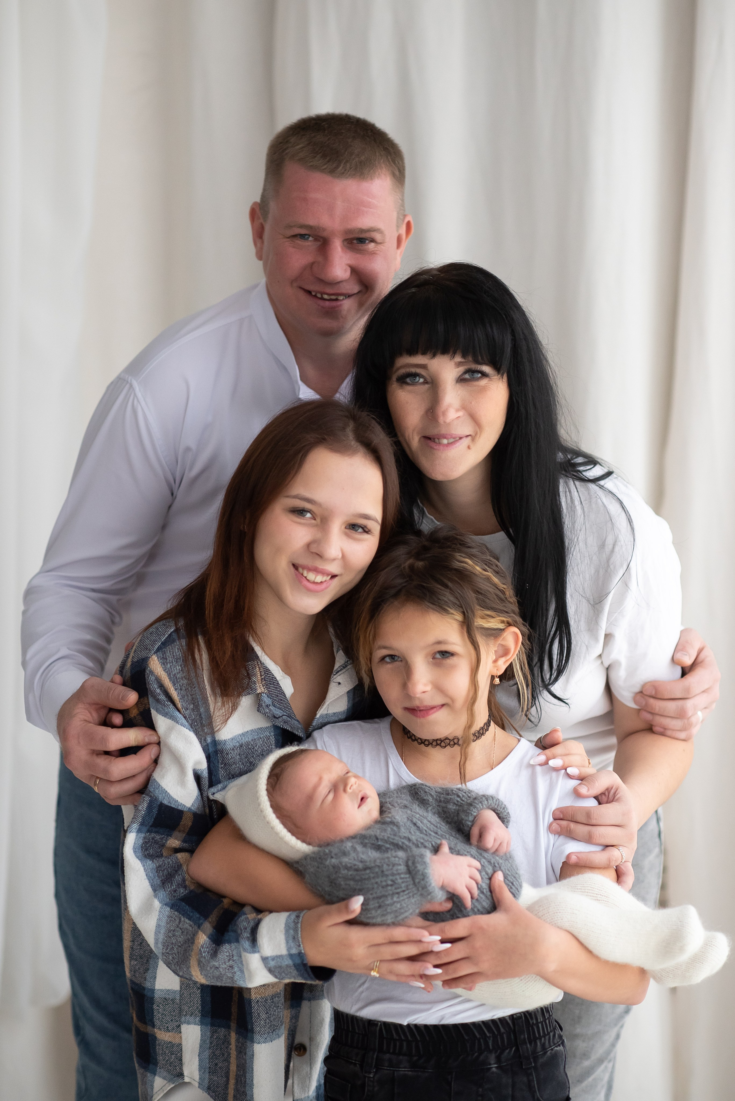 Новорожденные. Фотограф Мария Усманова, Казань