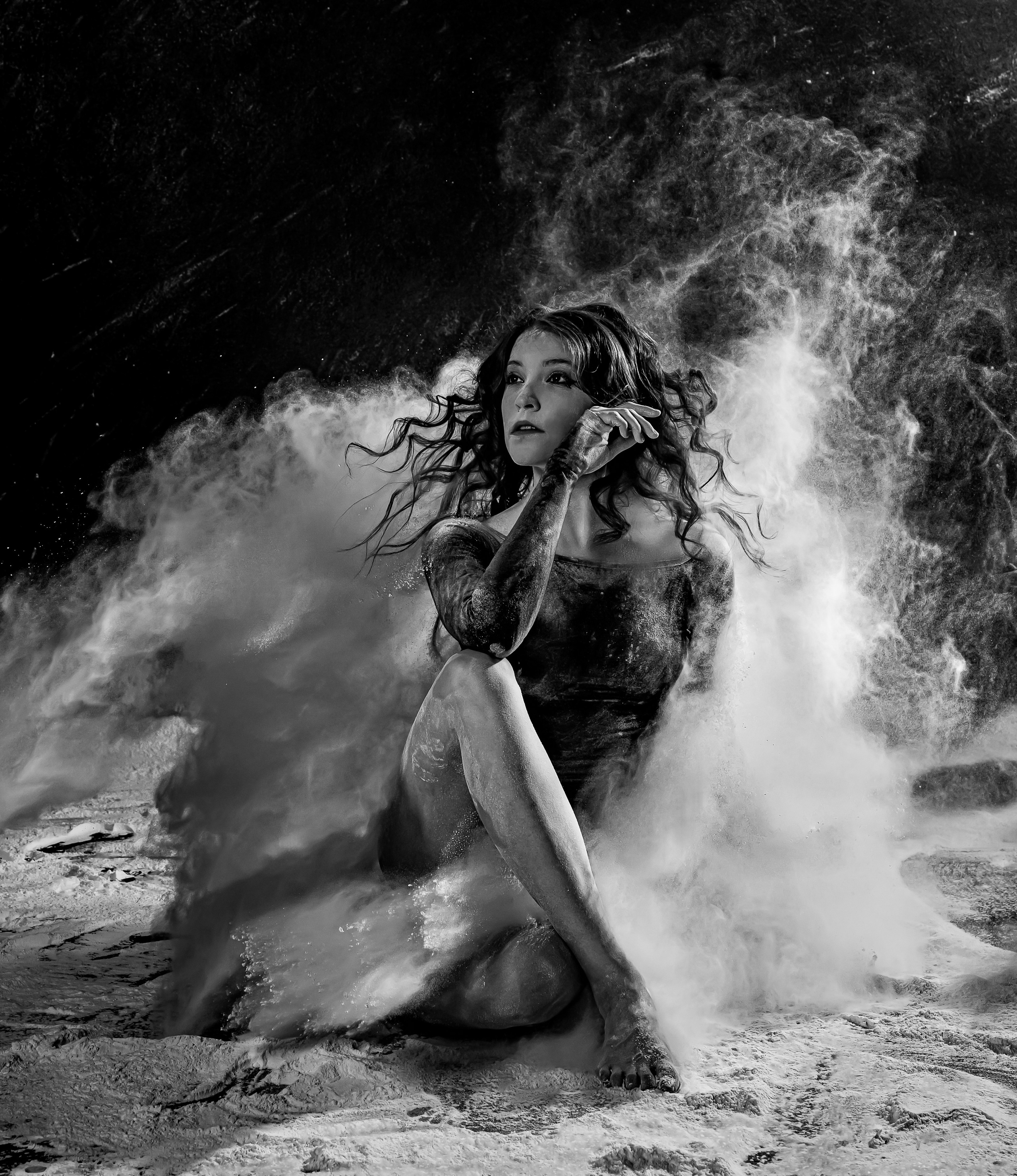 Фотопроект с мукой. Профессиональный фотограф в Москве Марина Григорьева