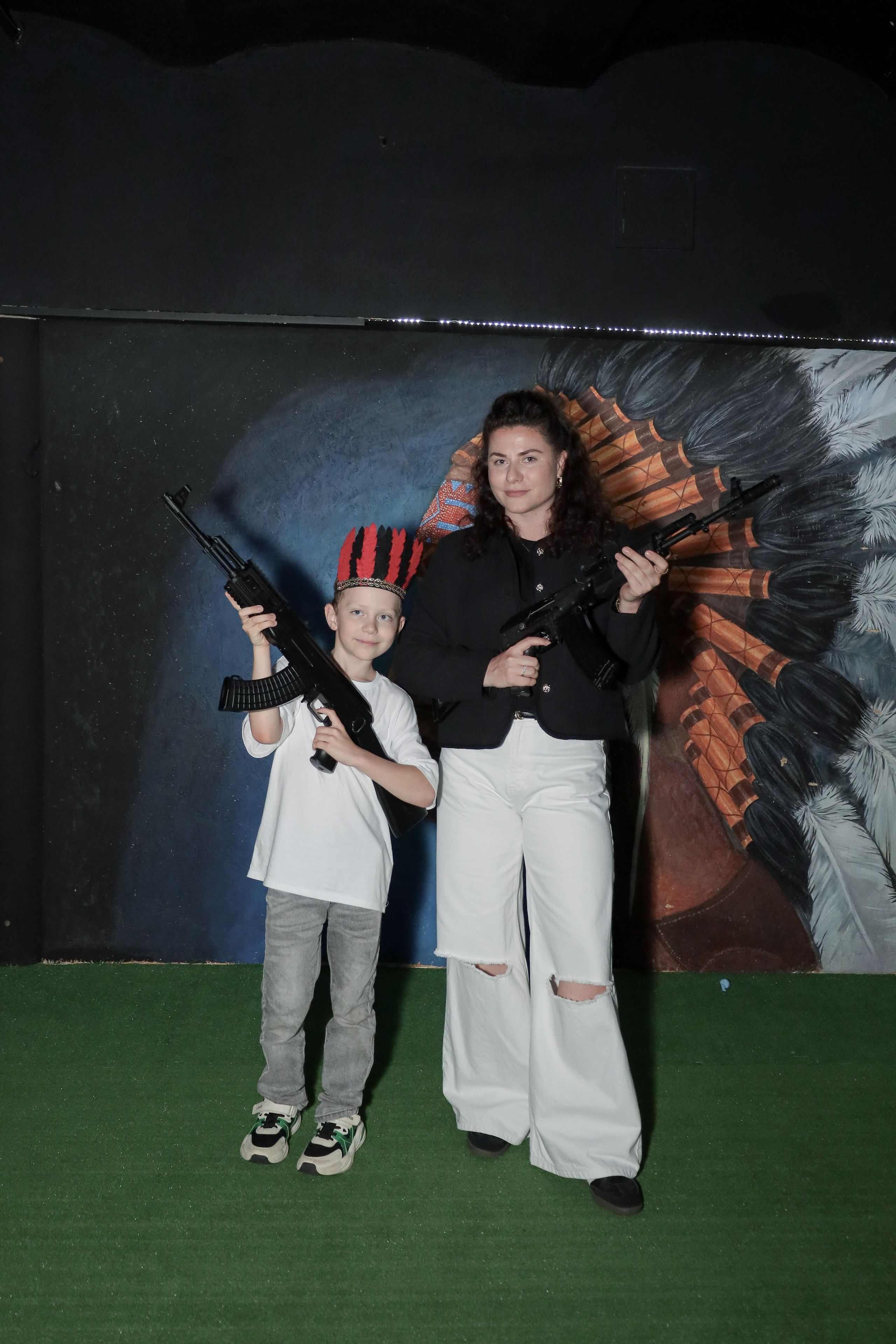 День рождение в стрелковом клубе. Фотограф Надршина Лилия