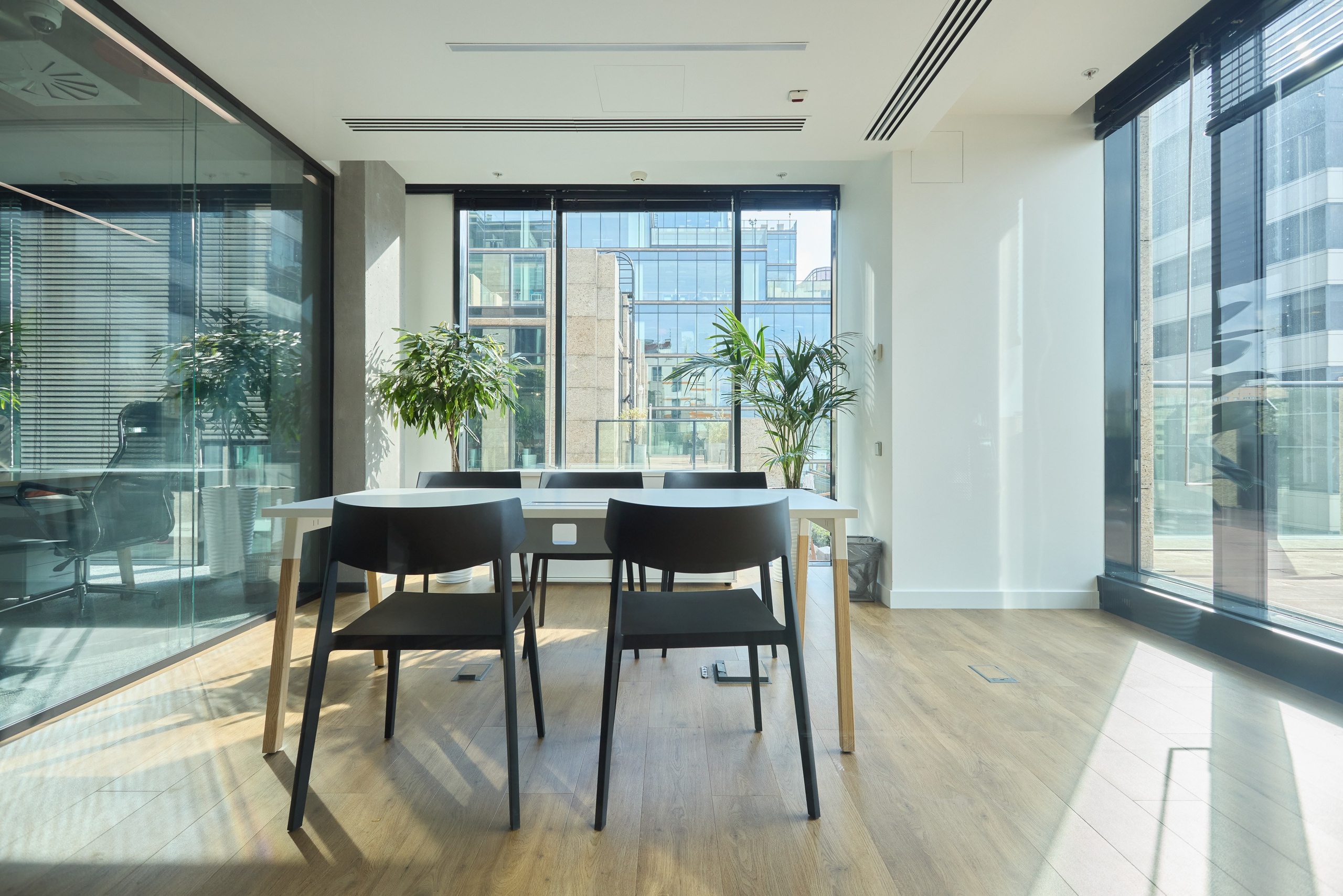 Modern style office meeting room interior - photographer Andrey Dunin