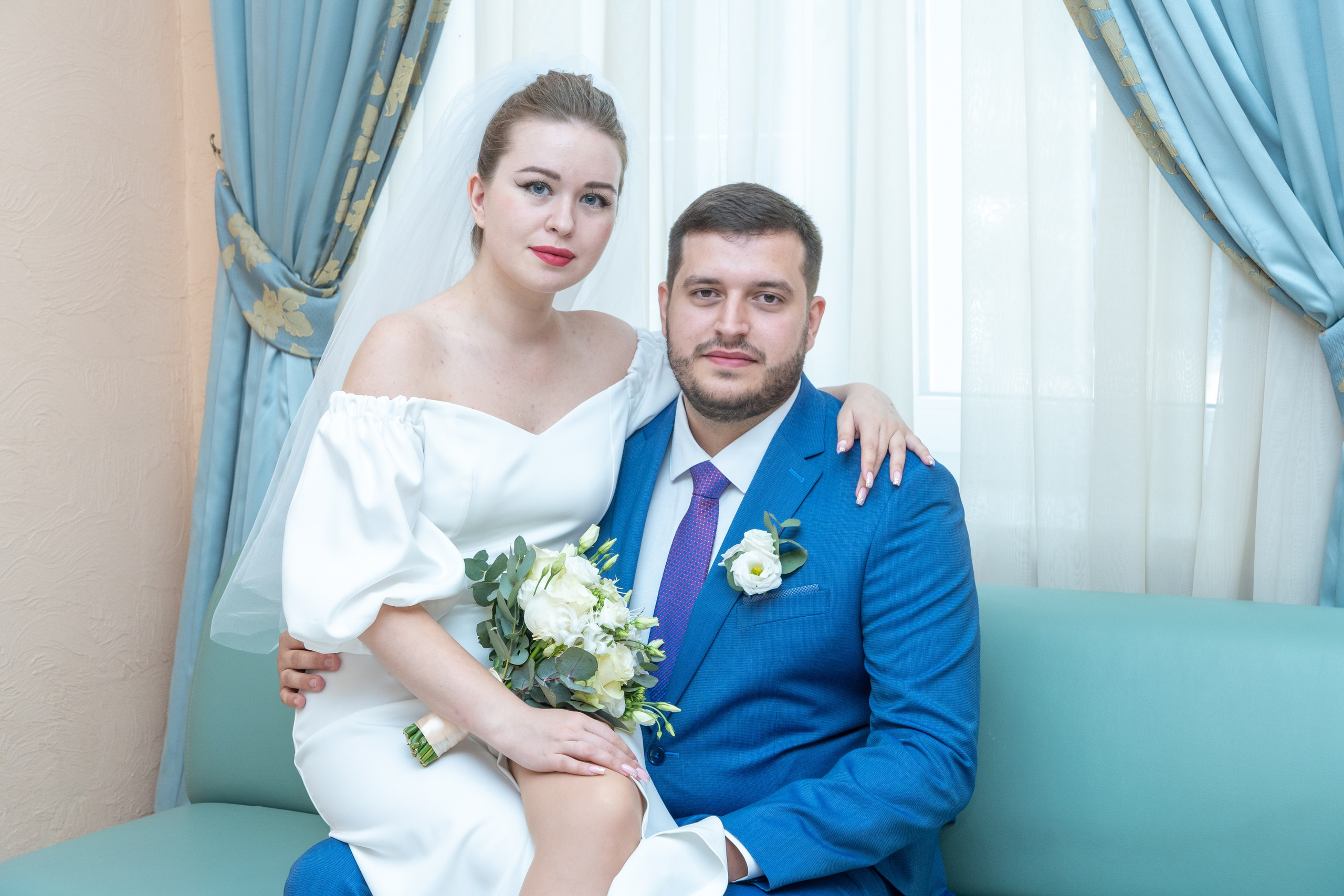 Таня и Андрей. ЗАГС. Репортажный и интерьерный фотограф Александра Солдатова