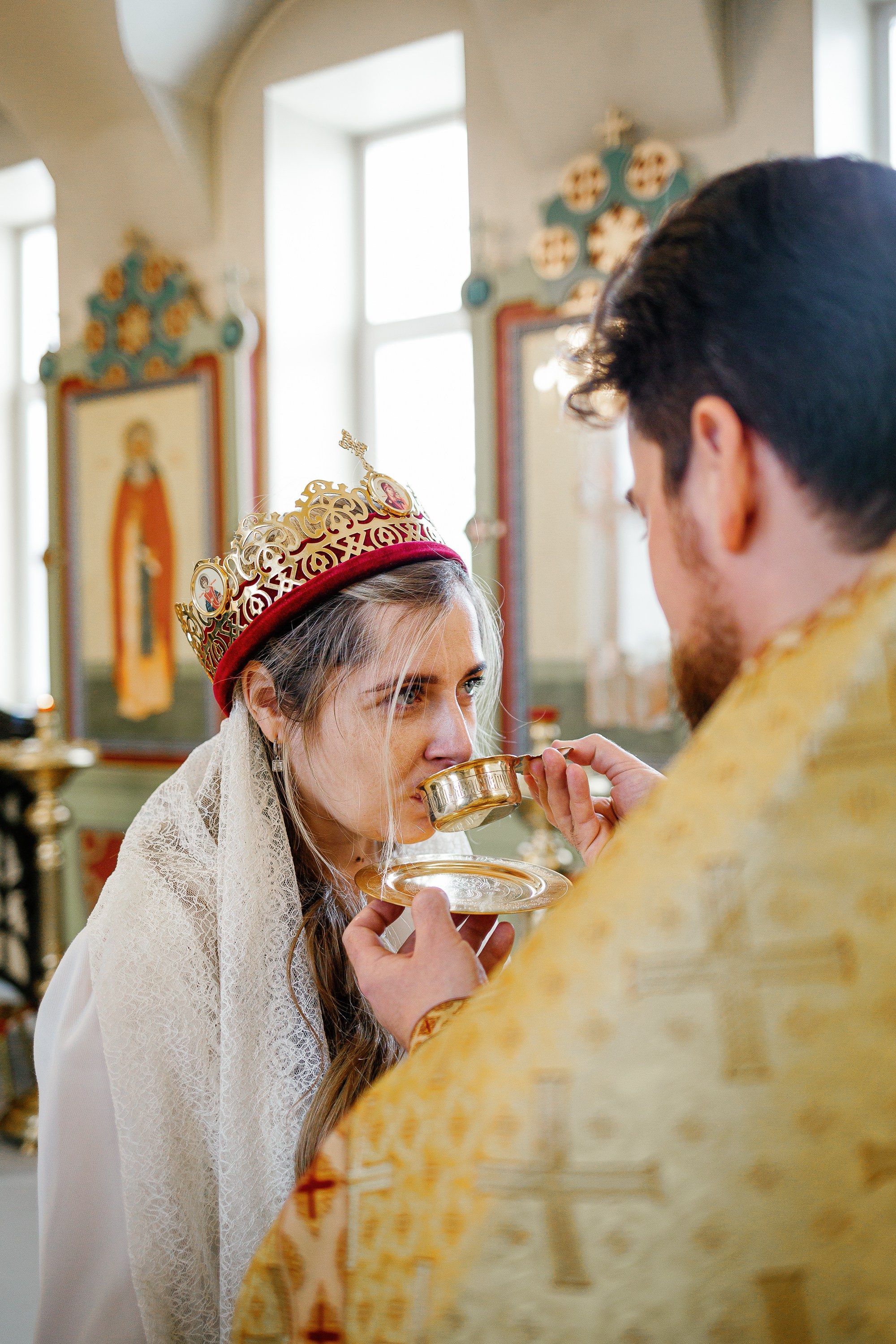 Венчание семейной пары