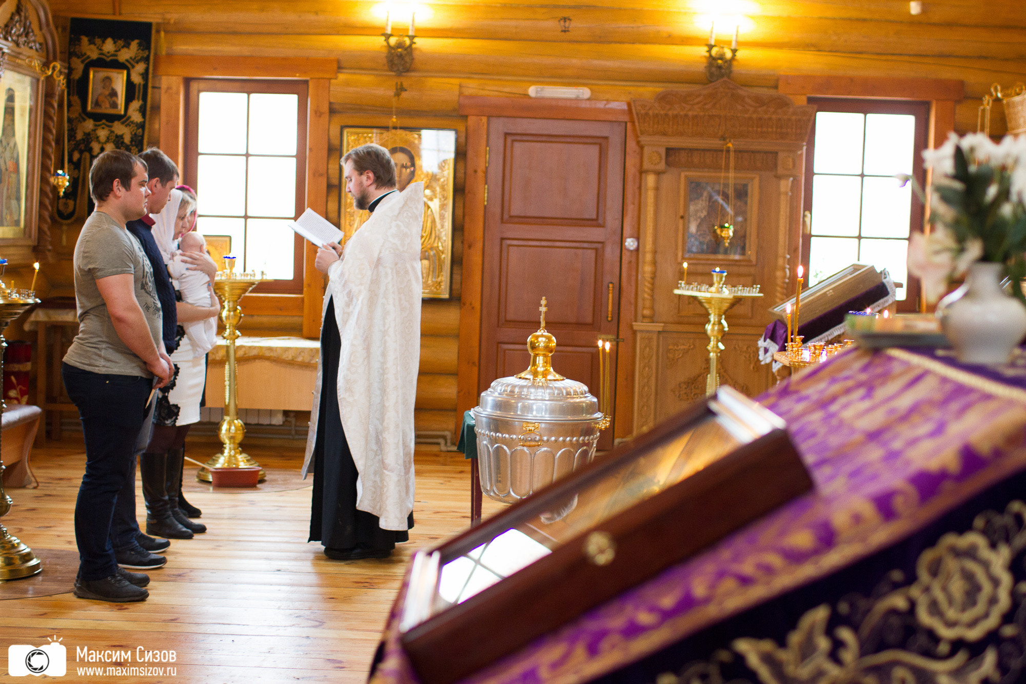 Крещение — Сартаково — Владимирская церковь. Фотограф в Нижнем Новгороде Максим Сизов