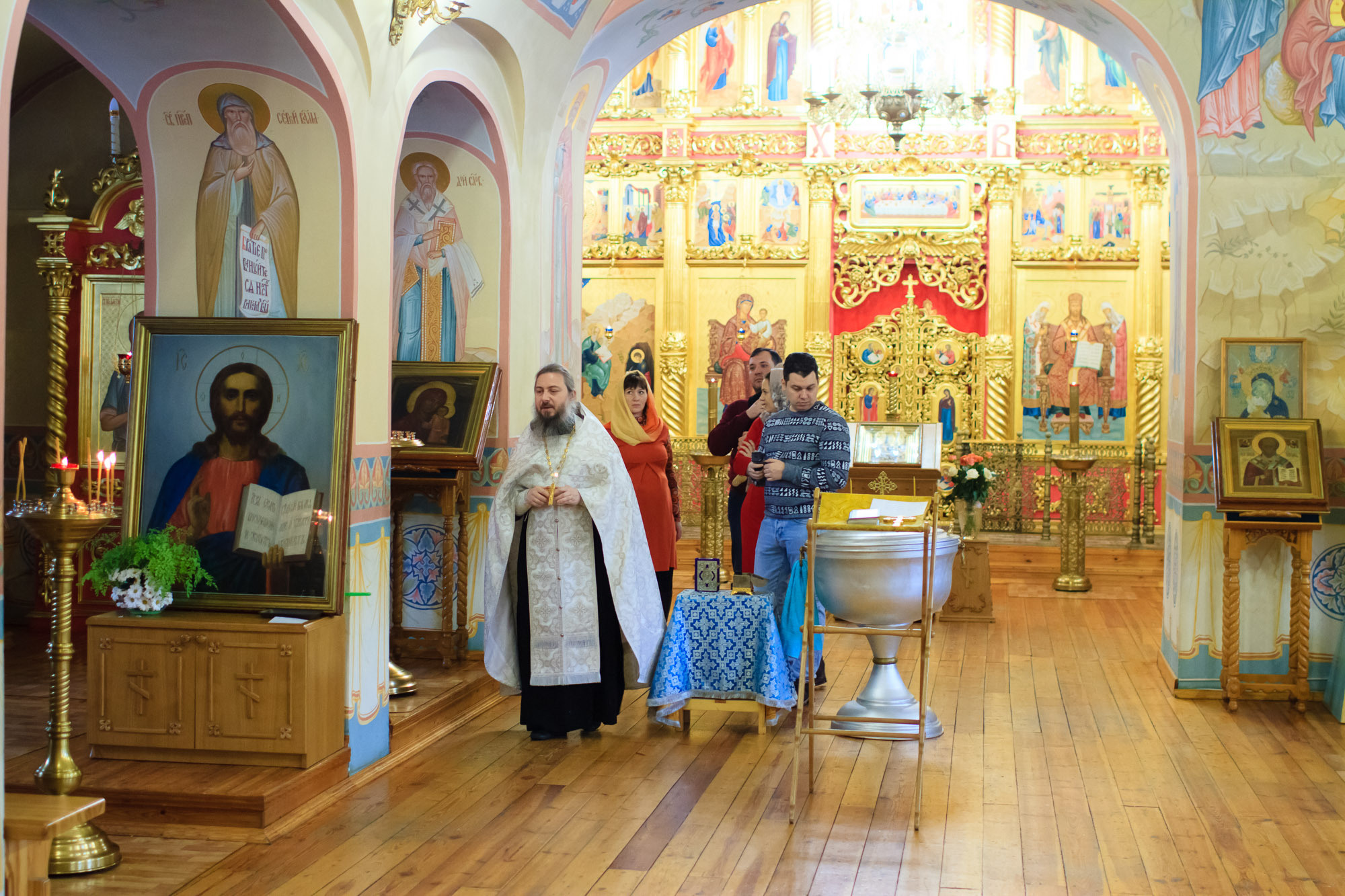 Крещение Тимофея — Церковь Успения Пресвятой Богородицы. Фотограф в Нижнем Новгороде Максим Сизов