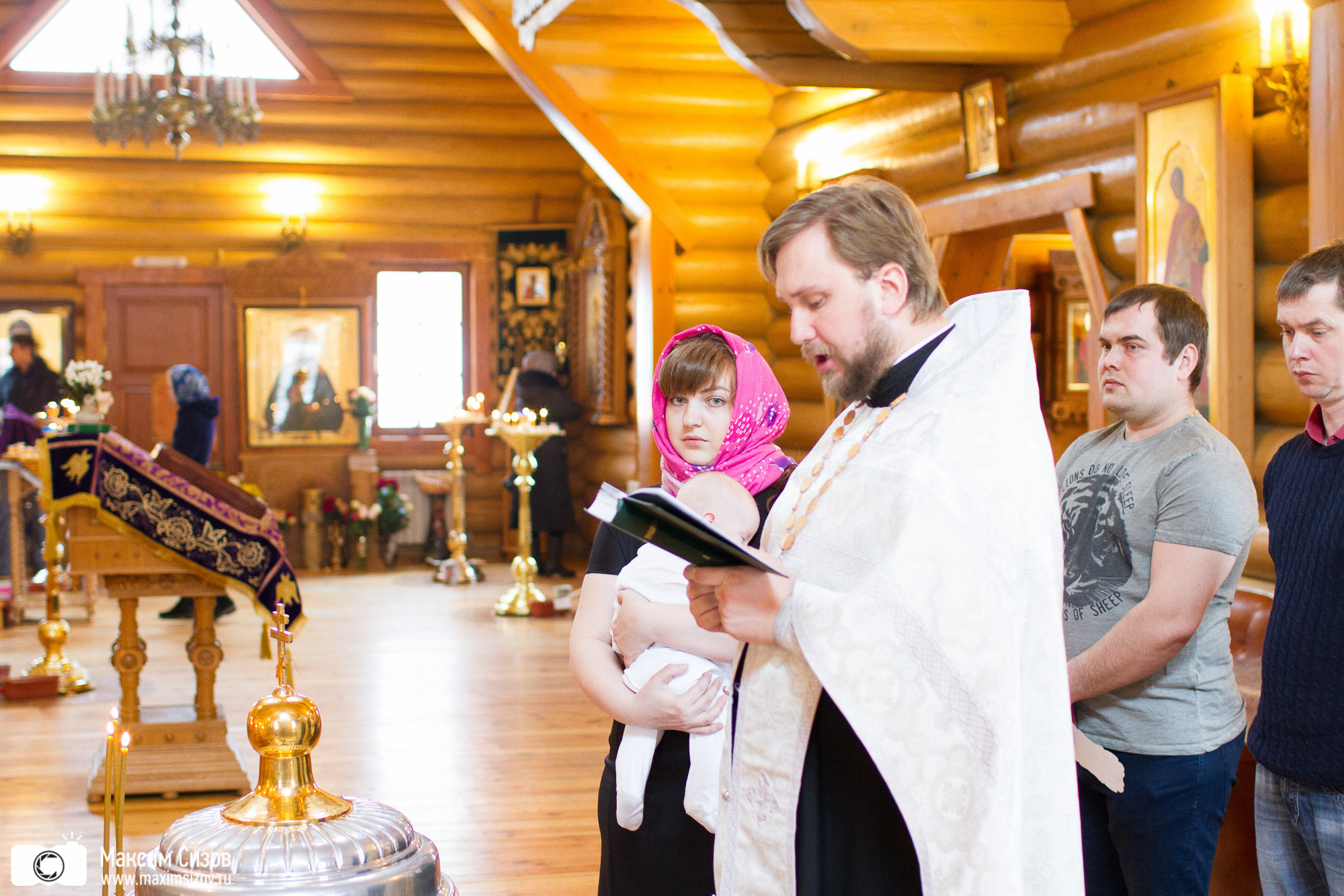 Крещение — Сартаково — Владимирская церковь. Фотограф в Нижнем Новгороде Максим Сизов