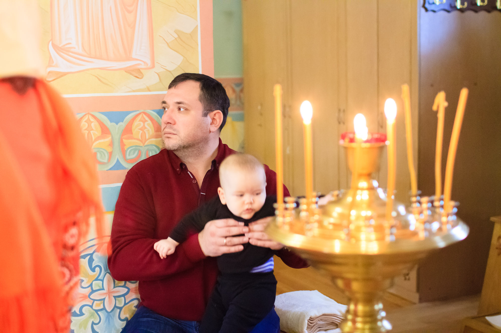 Крещение Тимофея — Церковь Успения Пресвятой Богородицы. Фотограф в Нижнем Новгороде Максим Сизов