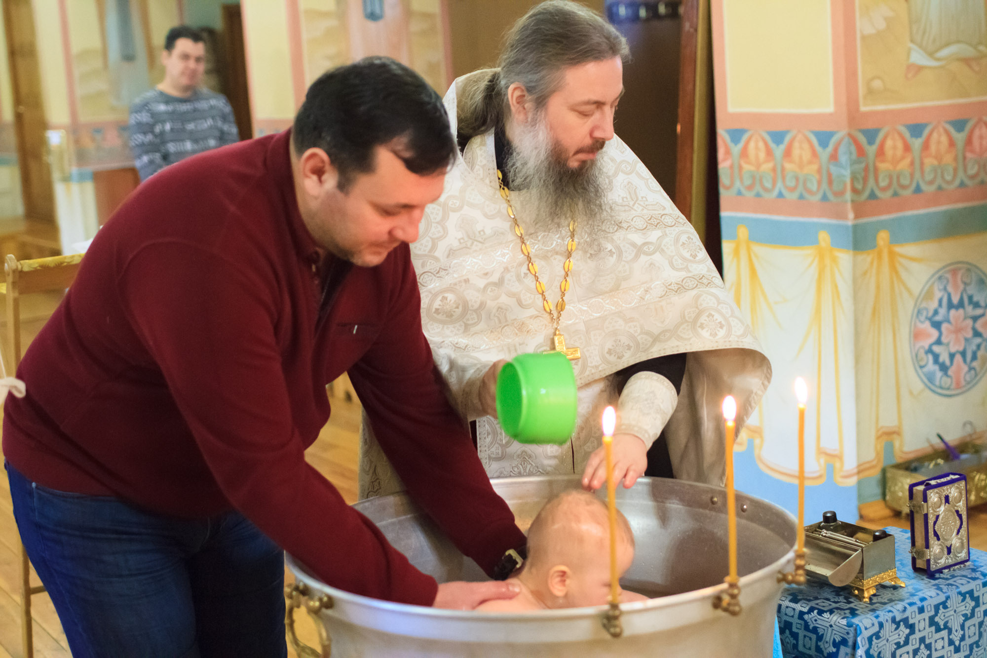 Крещение Тимофея — Церковь Успения Пресвятой Богородицы. Фотограф в Нижнем Новгороде Максим Сизов