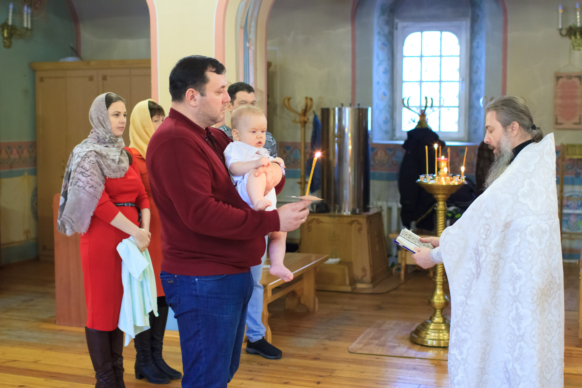 Крещение Тимофея — Церковь Успения Пресвятой Богородицы. Фотограф в Нижнем Новгороде Максим Сизов