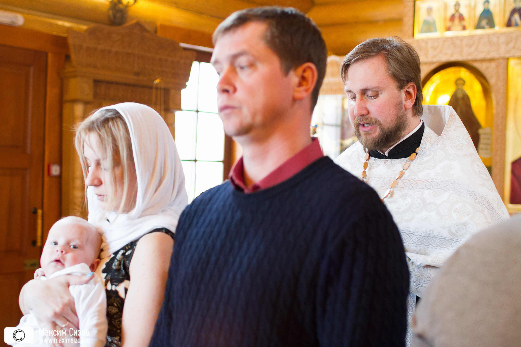 Крещение — Сартаково — Владимирская церковь. Фотограф в Нижнем Новгороде Максим Сизов