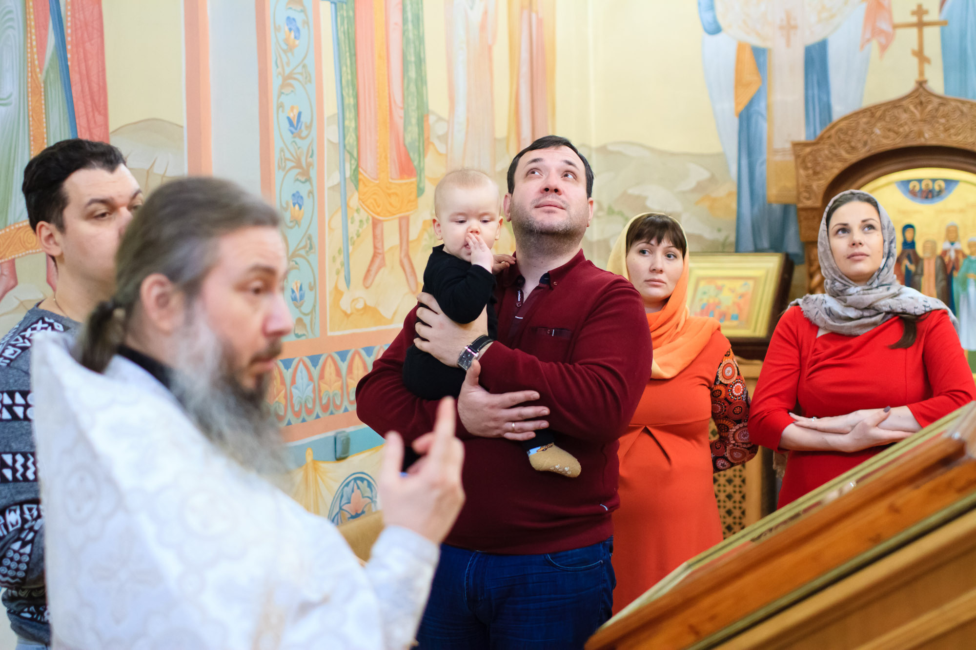 Крещение Тимофея — Церковь Успения Пресвятой Богородицы. Фотограф в Нижнем Новгороде Максим Сизов