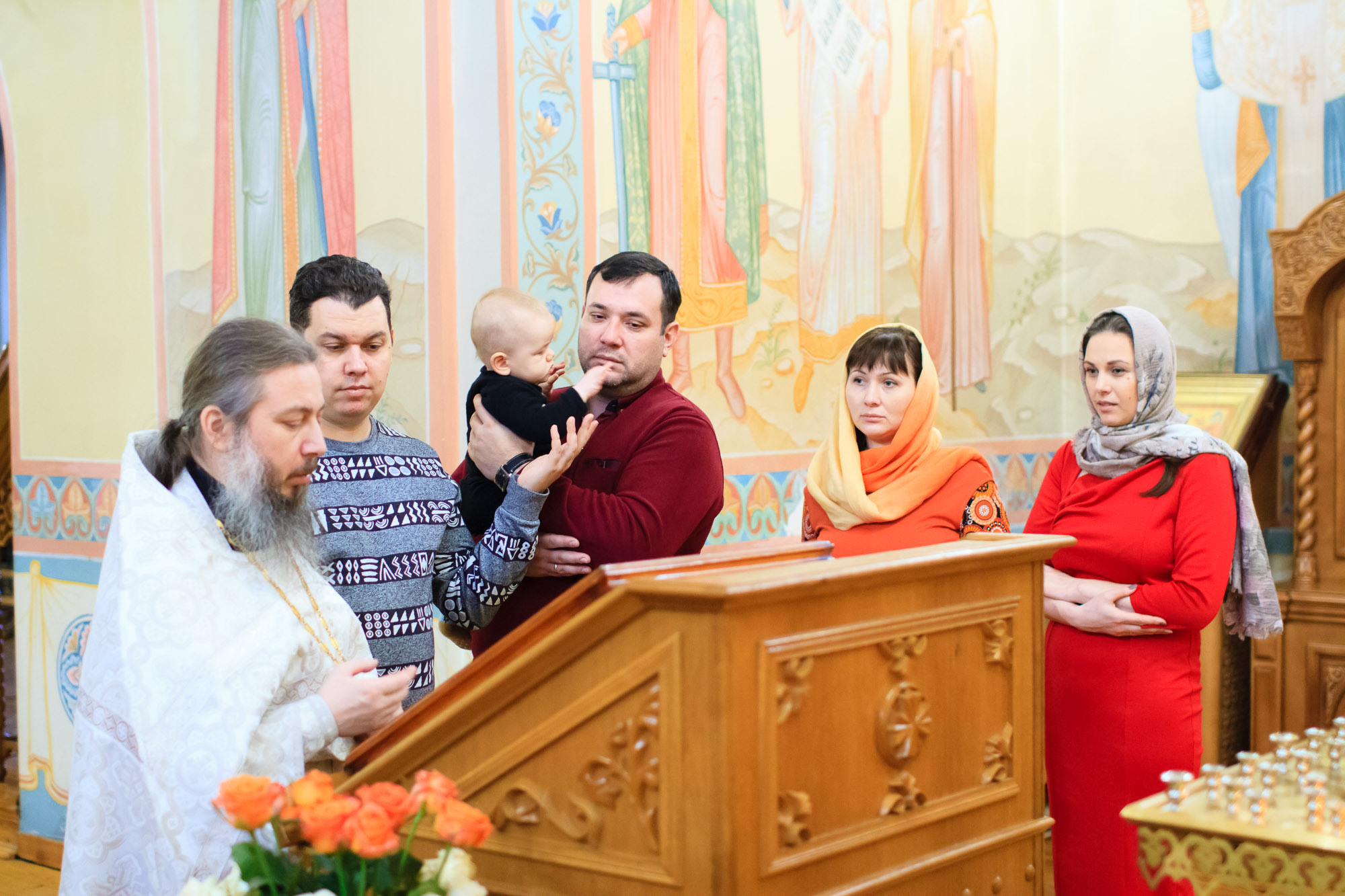 Крещение Тимофея — Церковь Успения Пресвятой Богородицы. Фотограф в Нижнем Новгороде Максим Сизов