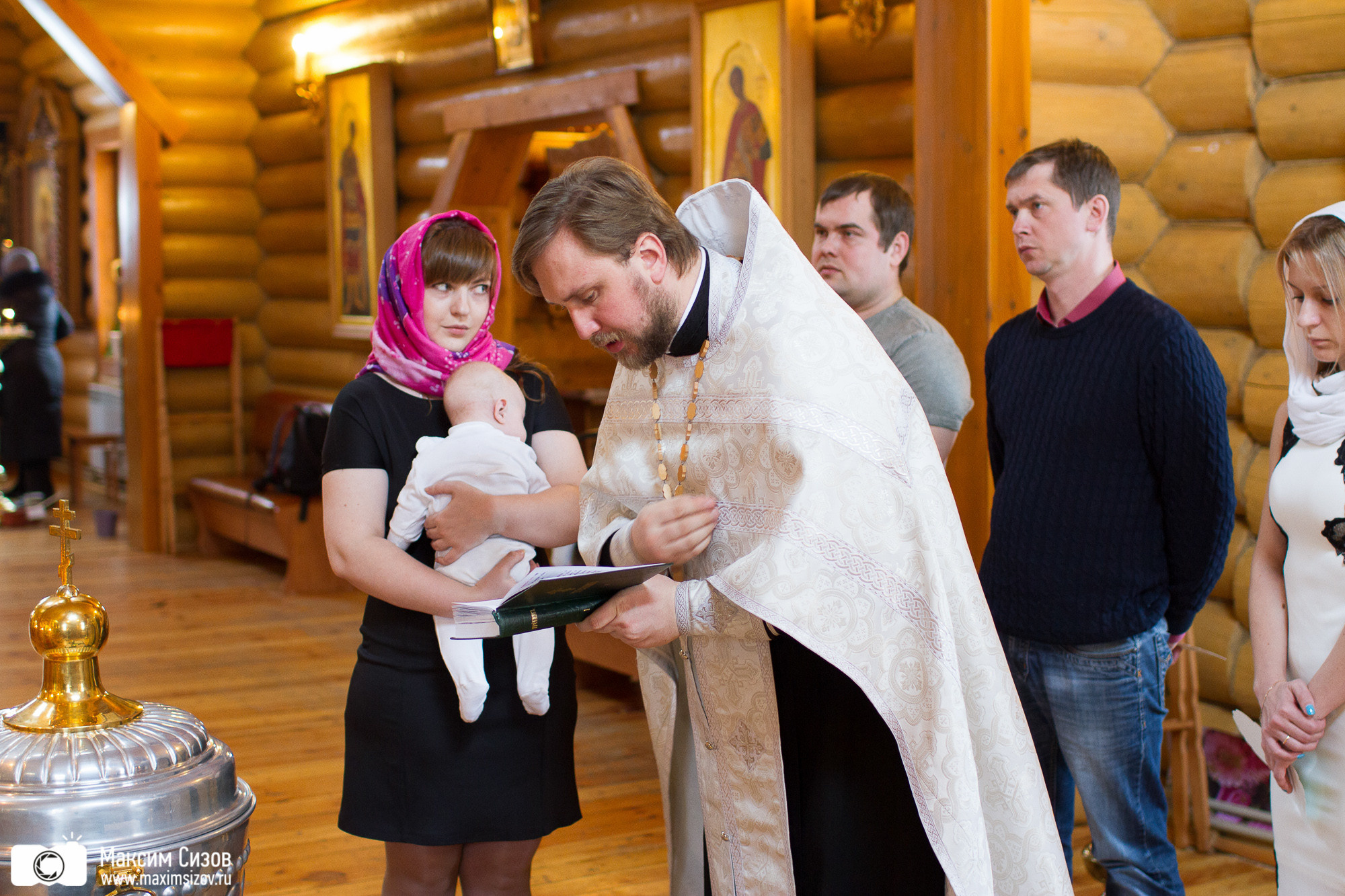 Крещение — Сартаково — Владимирская церковь. Фотограф в Нижнем Новгороде Максим Сизов