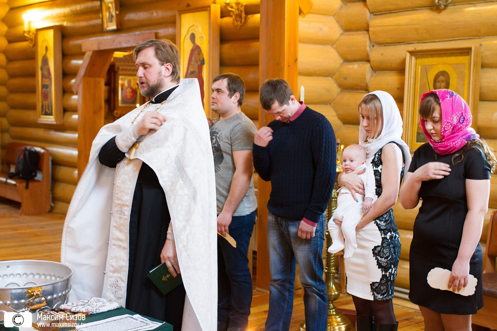 Крещение — Сартаково — Владимирская церковь. Фотограф в Нижнем Новгороде Максим Сизов